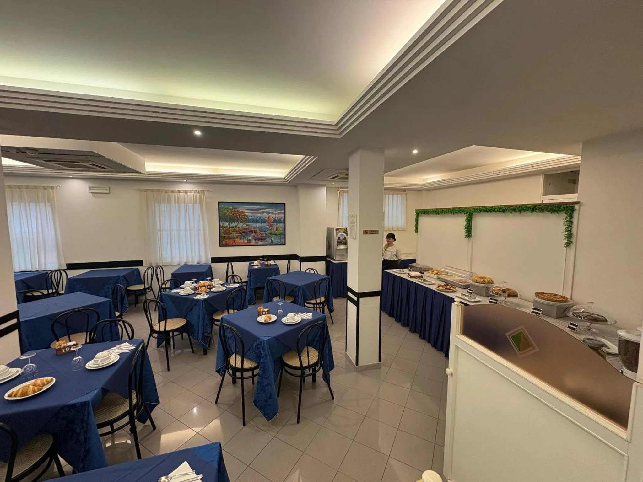 Restaurant/places to eat in Hotel Sport