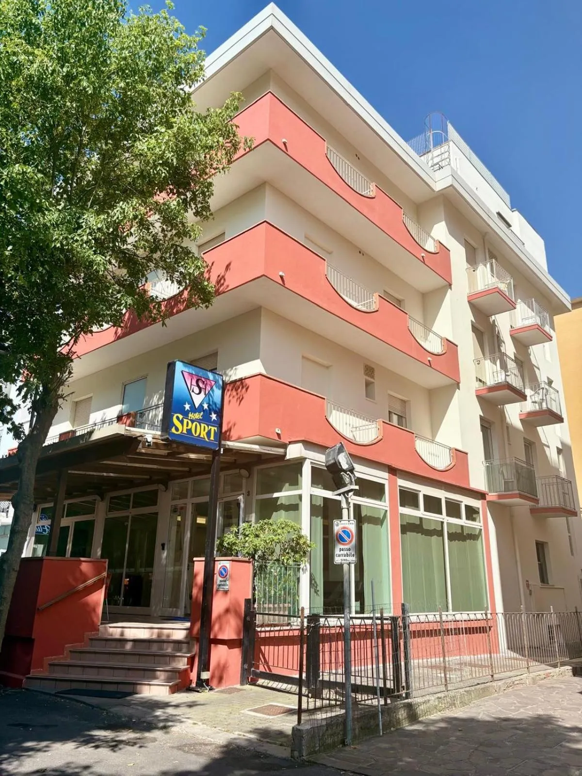 Property building in Hotel Sport