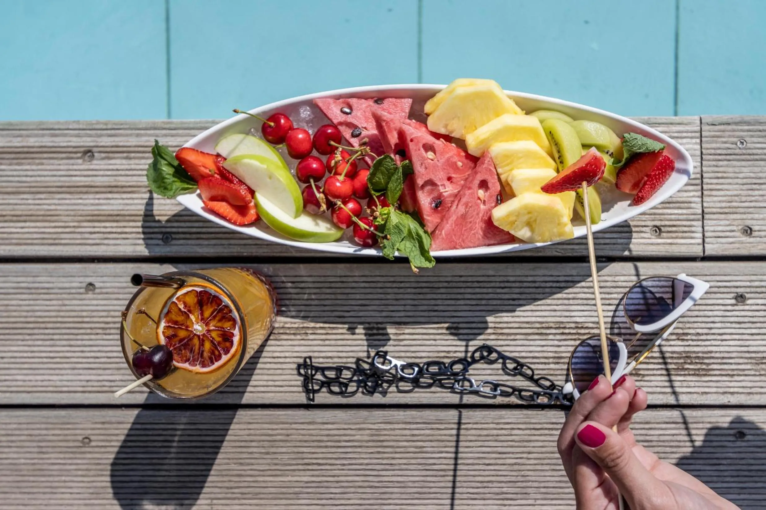 Food in Vistamare Suite