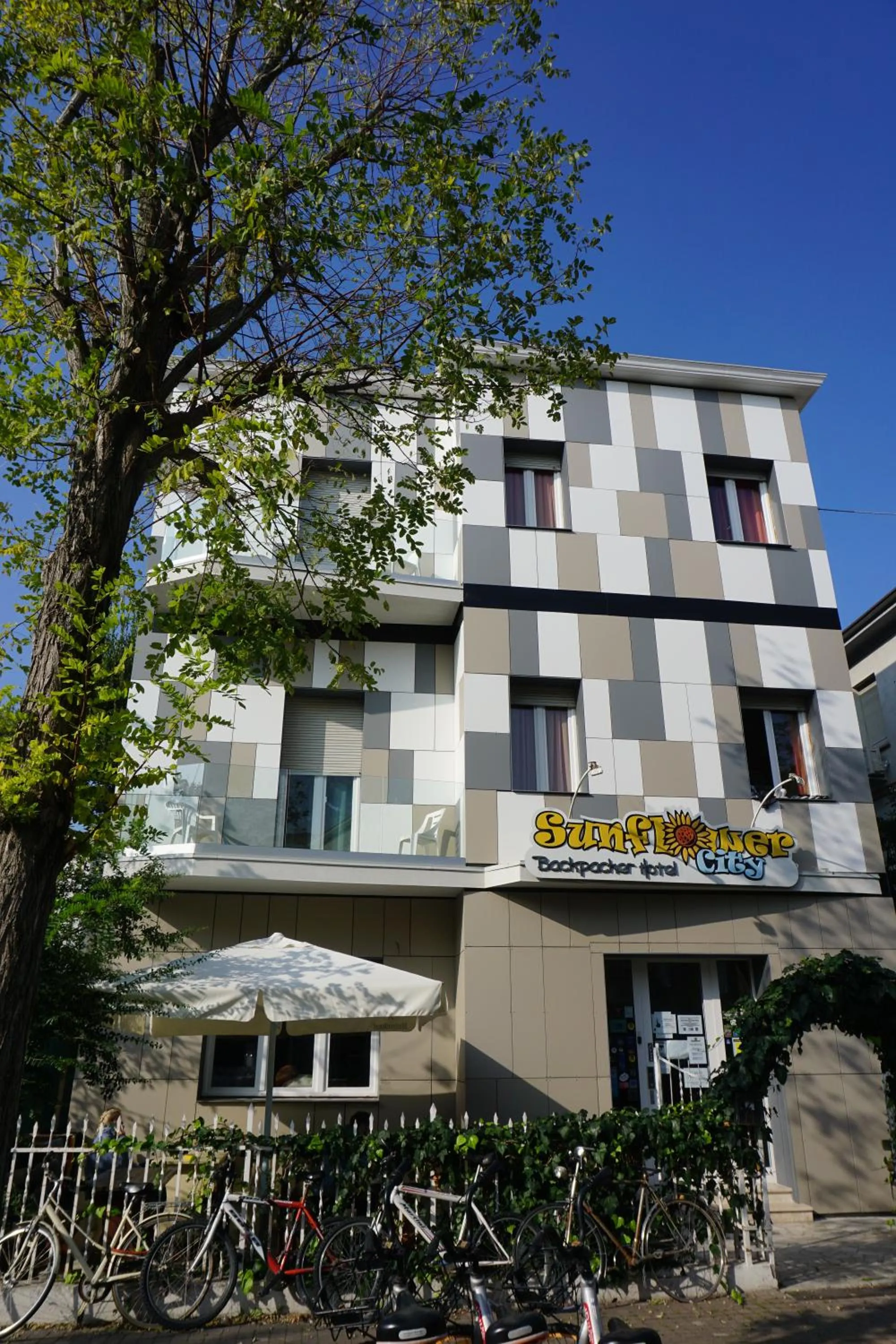 Property building in Sunflower City Student Hostel & Bar