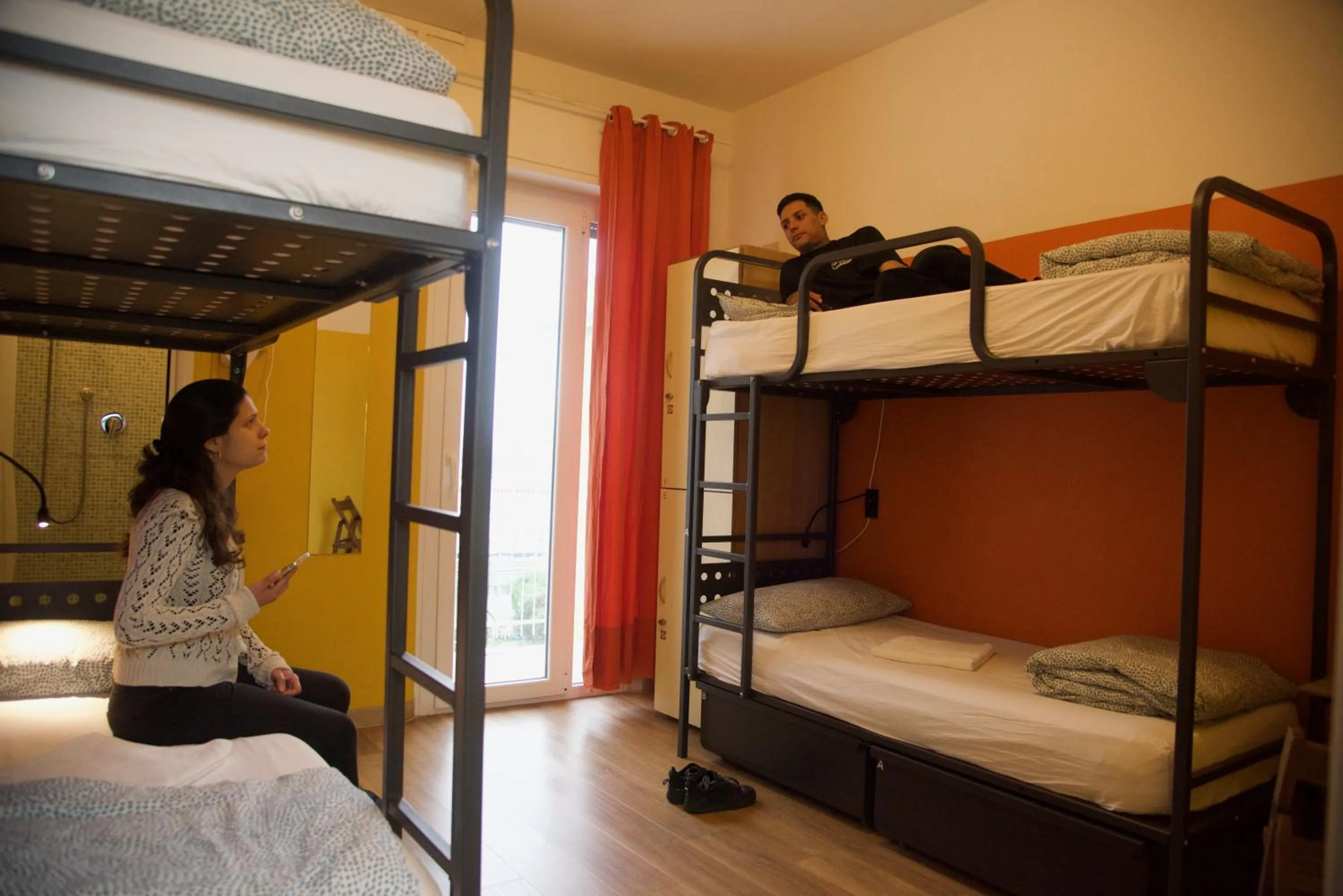 bunk bed, Bed in Sunflower City Student Hostel & Bar