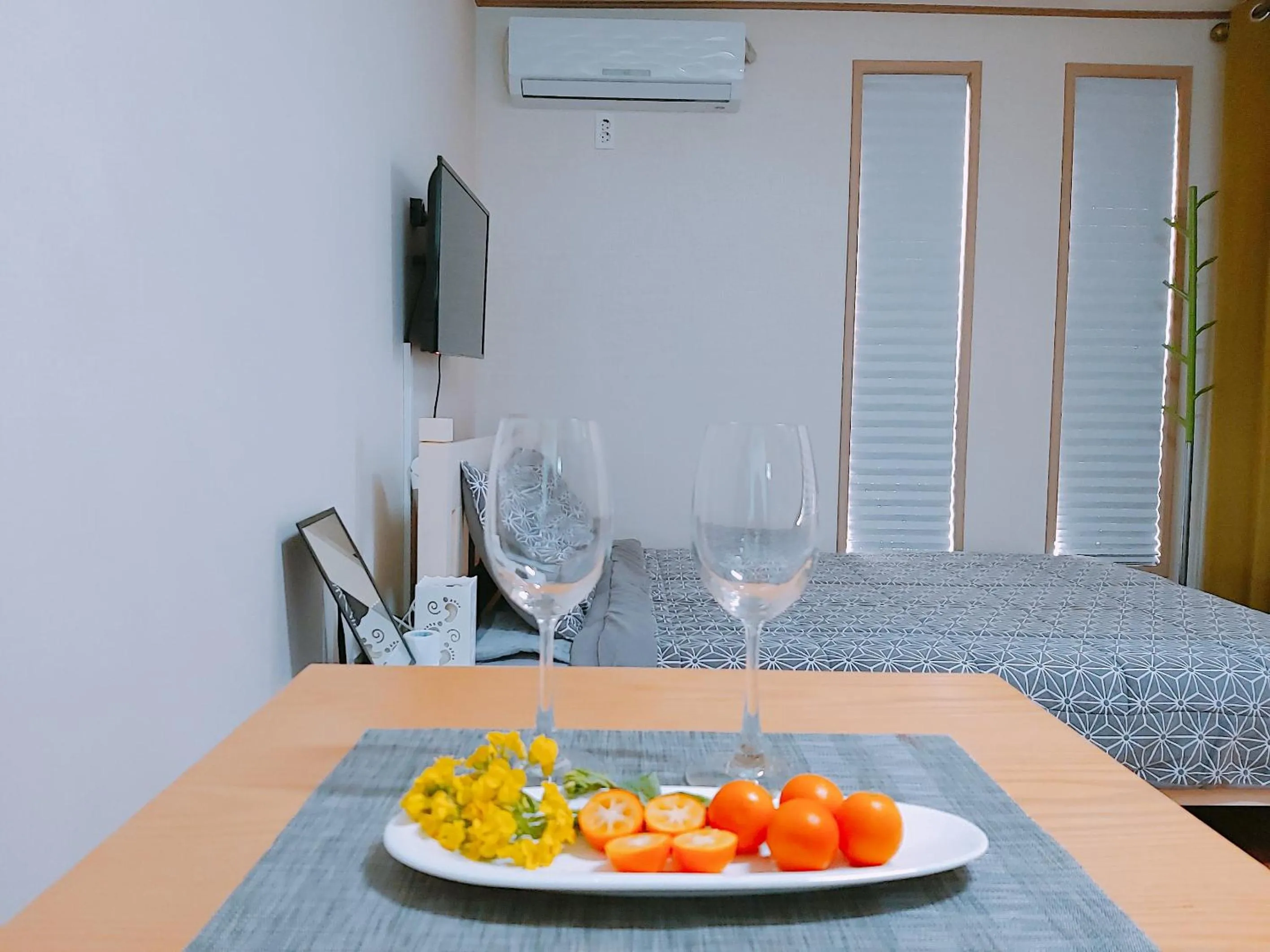 Bed in Blue Island Guesthouse