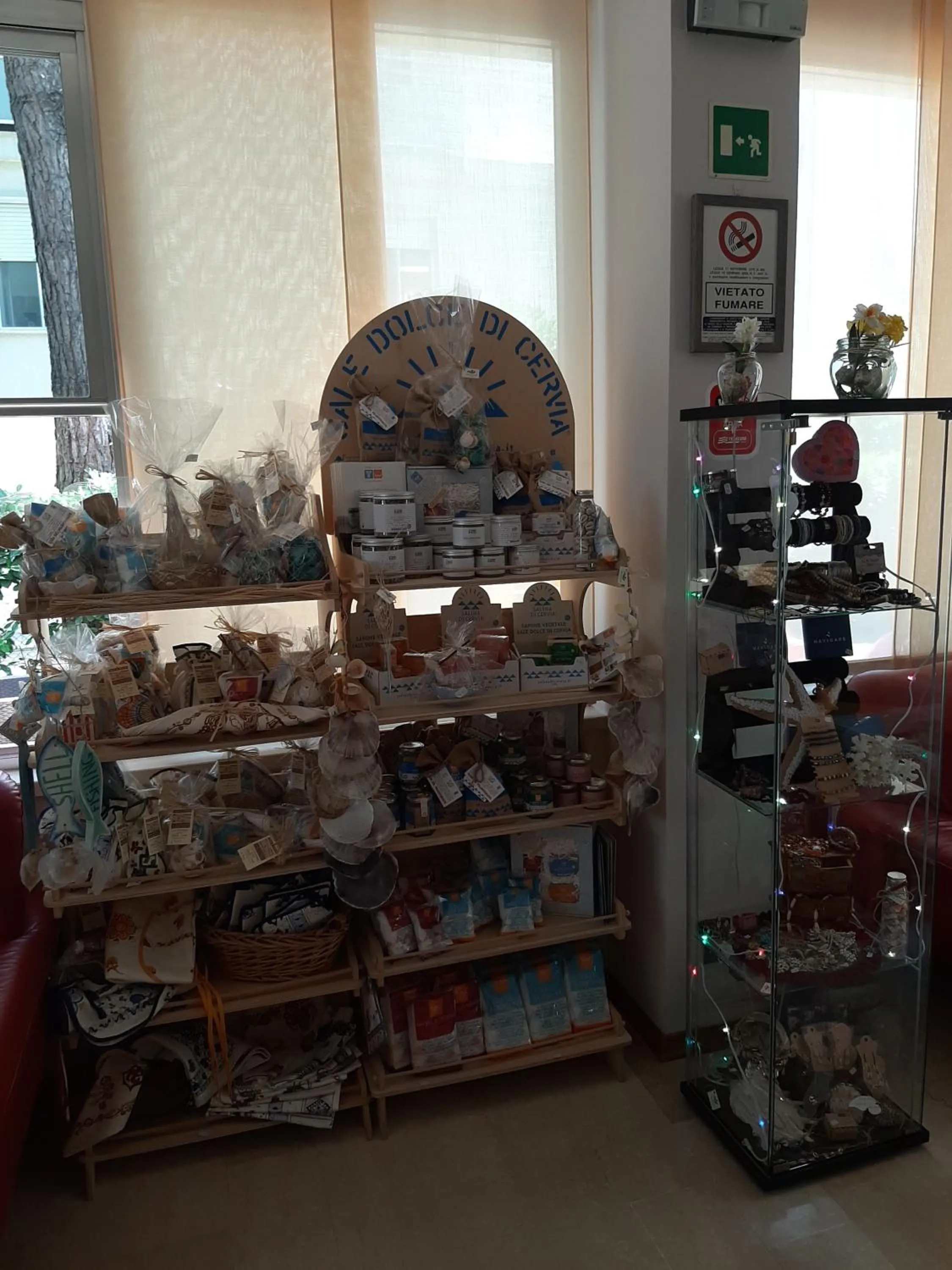 Shopping Area in Hotel Kiss