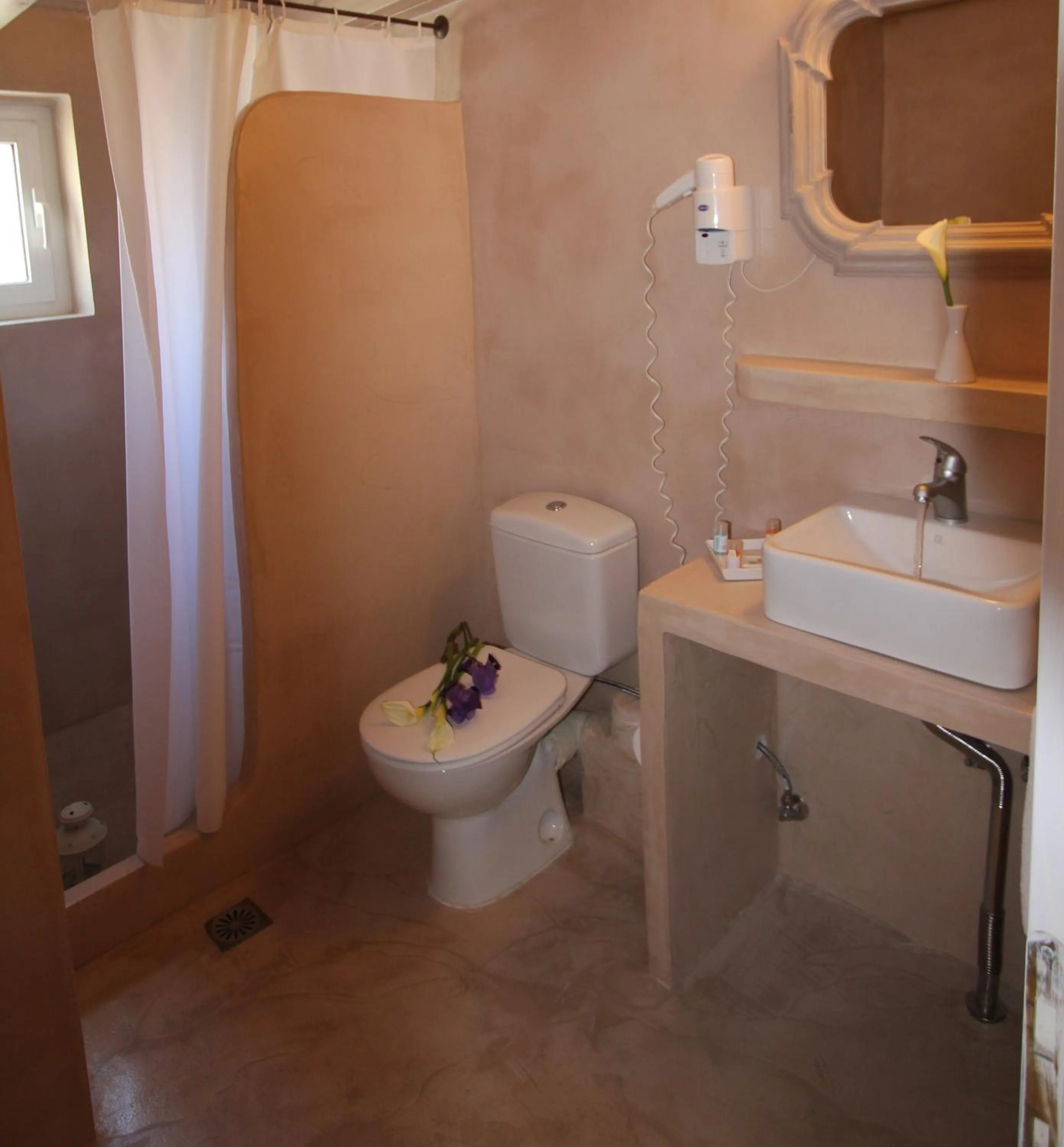 Bathroom in Vassiliki Bay Hotel