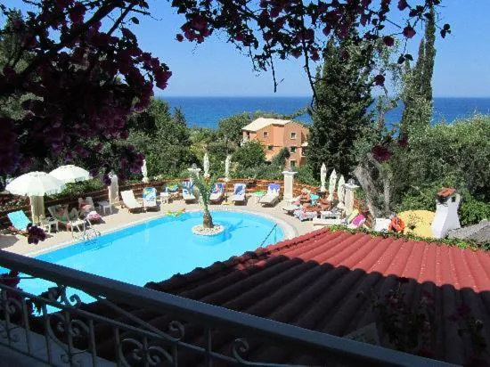 Sea view in Agios Gordios Stevens on the hill