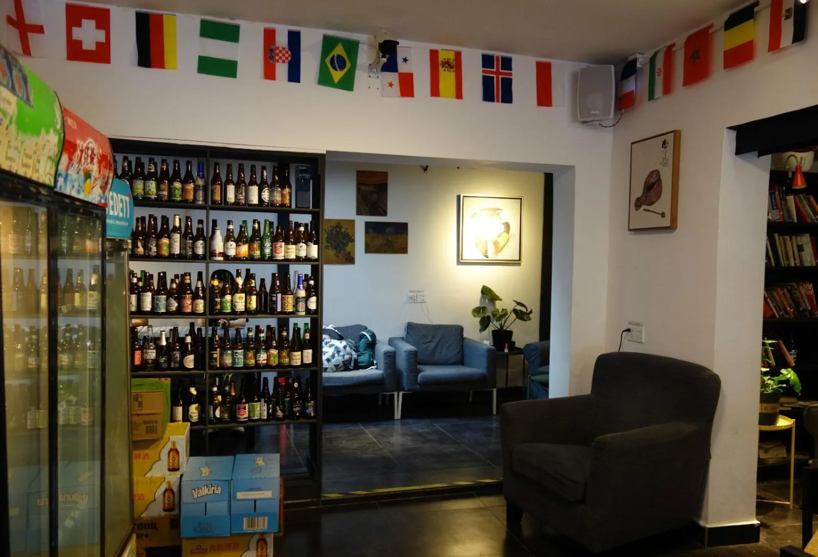 Lounge or bar in Dayin International Youth Hostel - Oriental Pearl & Lujiazui