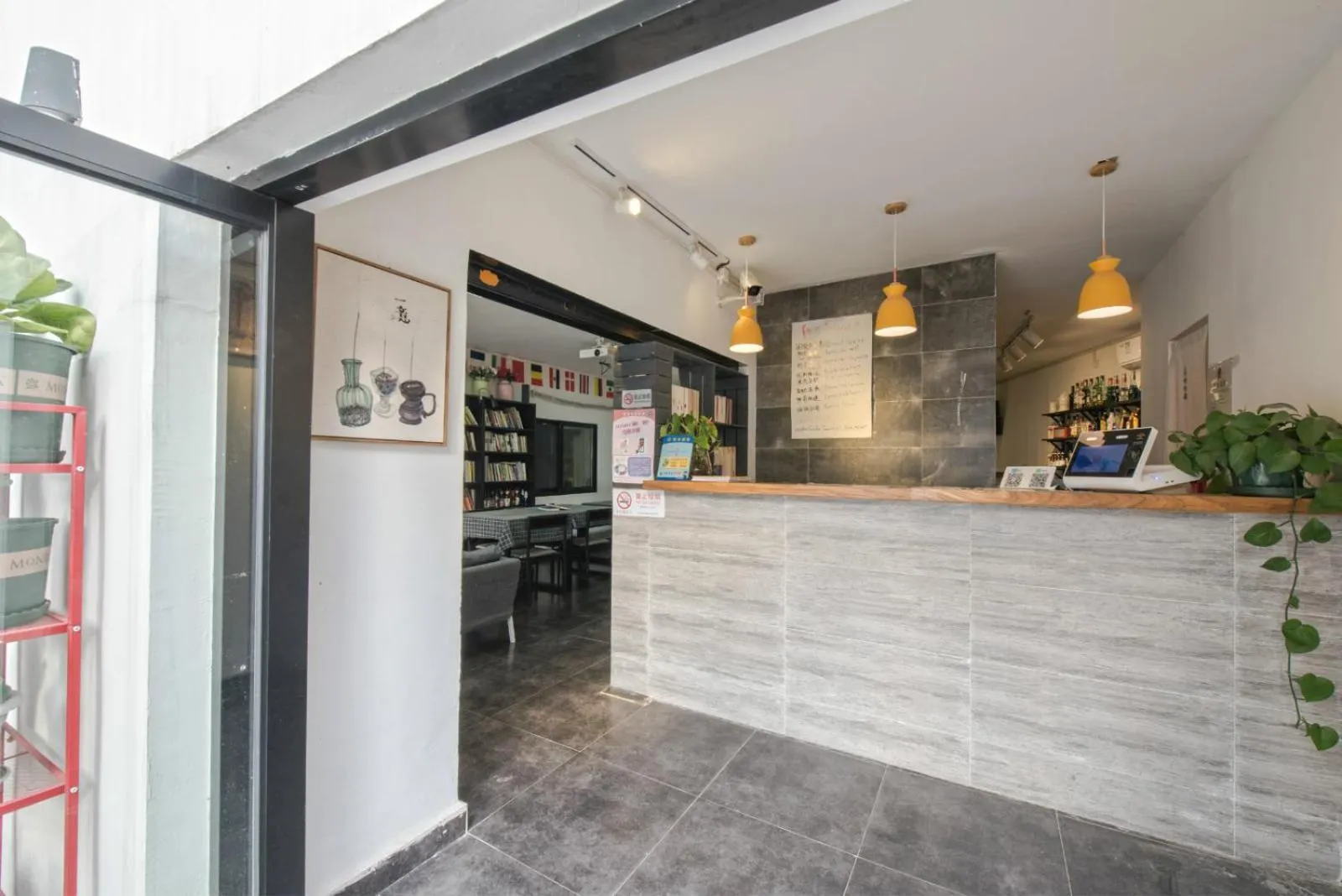 Lobby or reception in Dayin International Youth Hostel - Oriental Pearl & Lujiazui