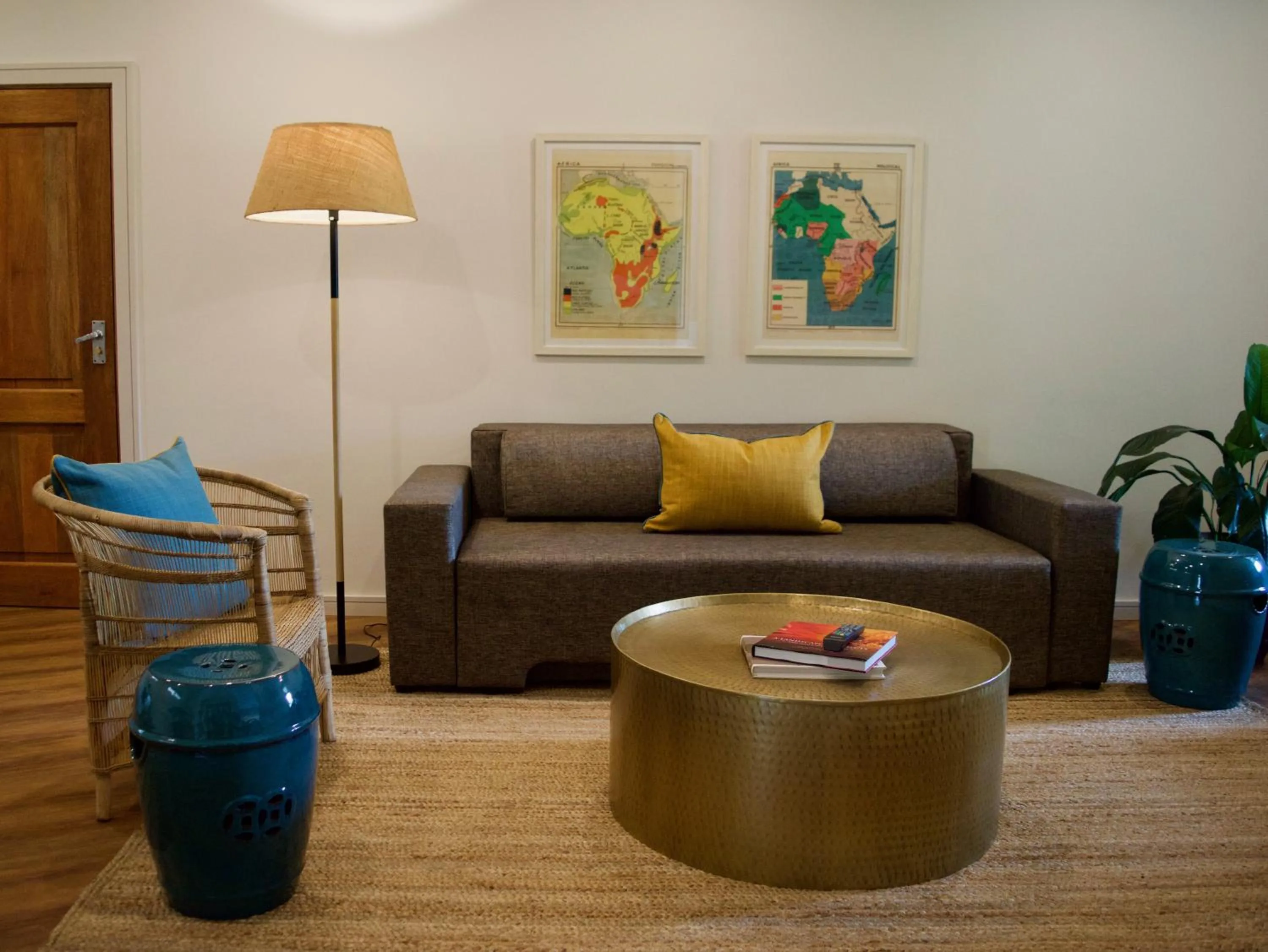 Living room in Ghost Mountain Inn