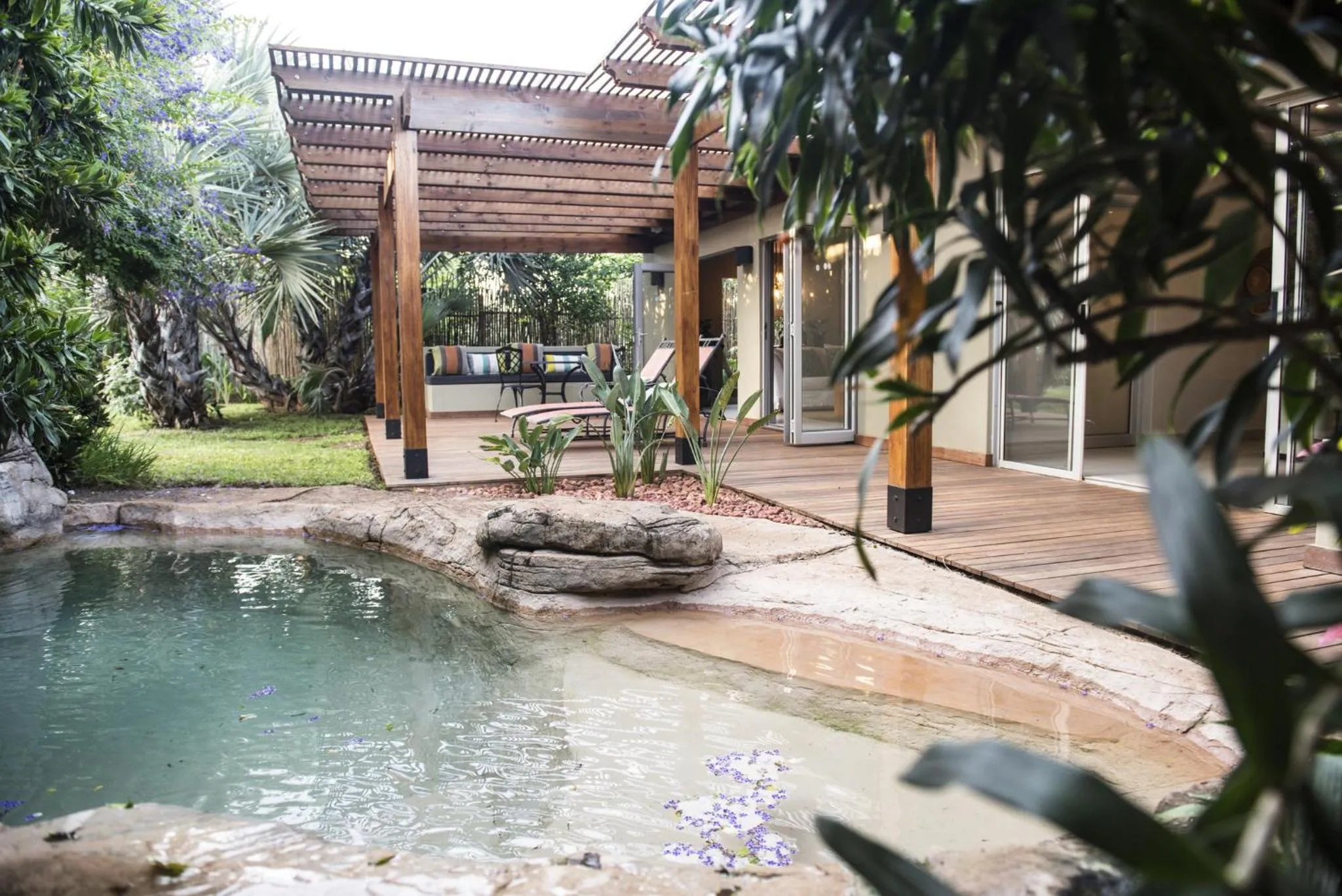 Hot Tub in Ghost Mountain Inn