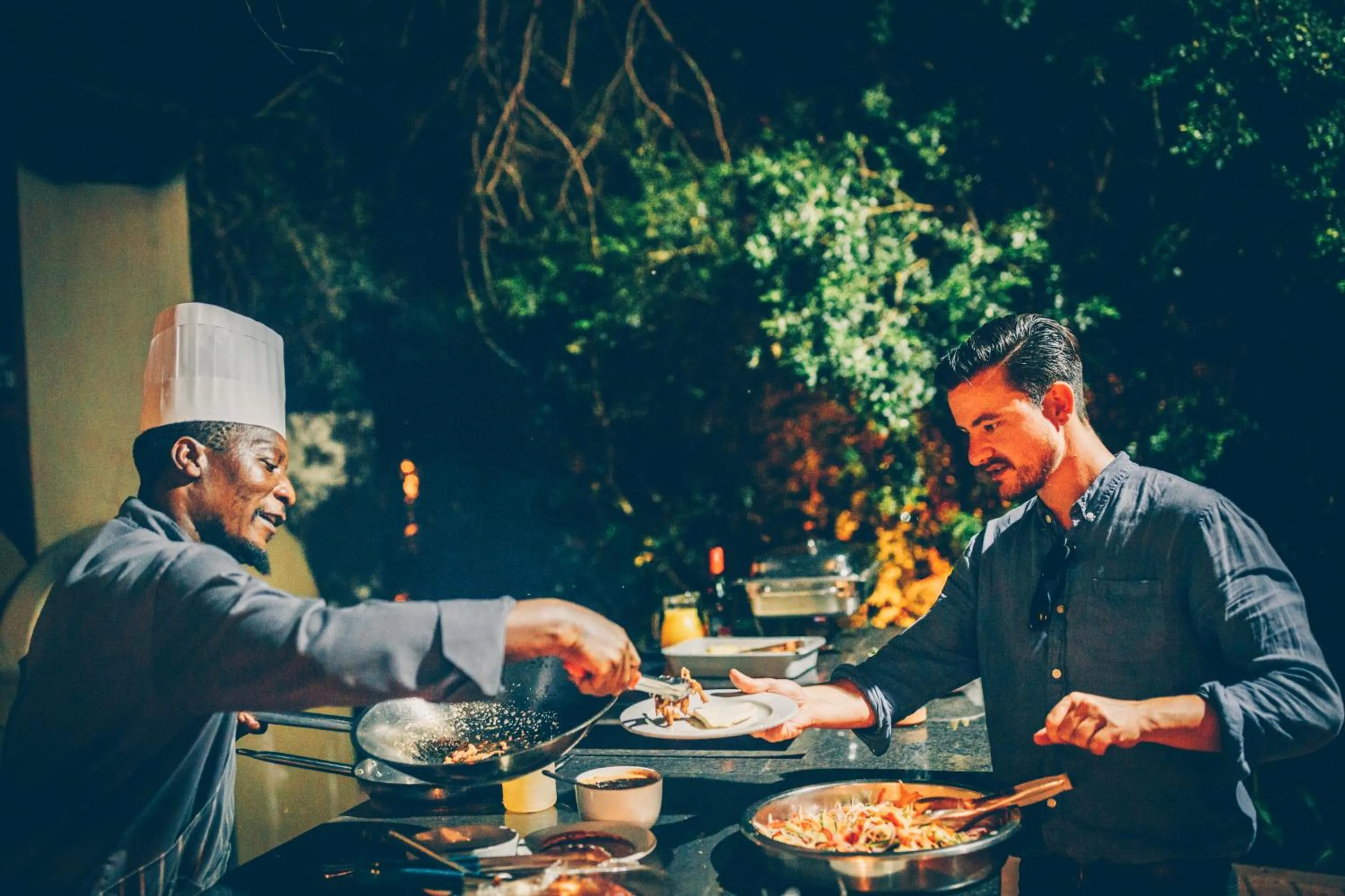 Food in Ghost Mountain Inn