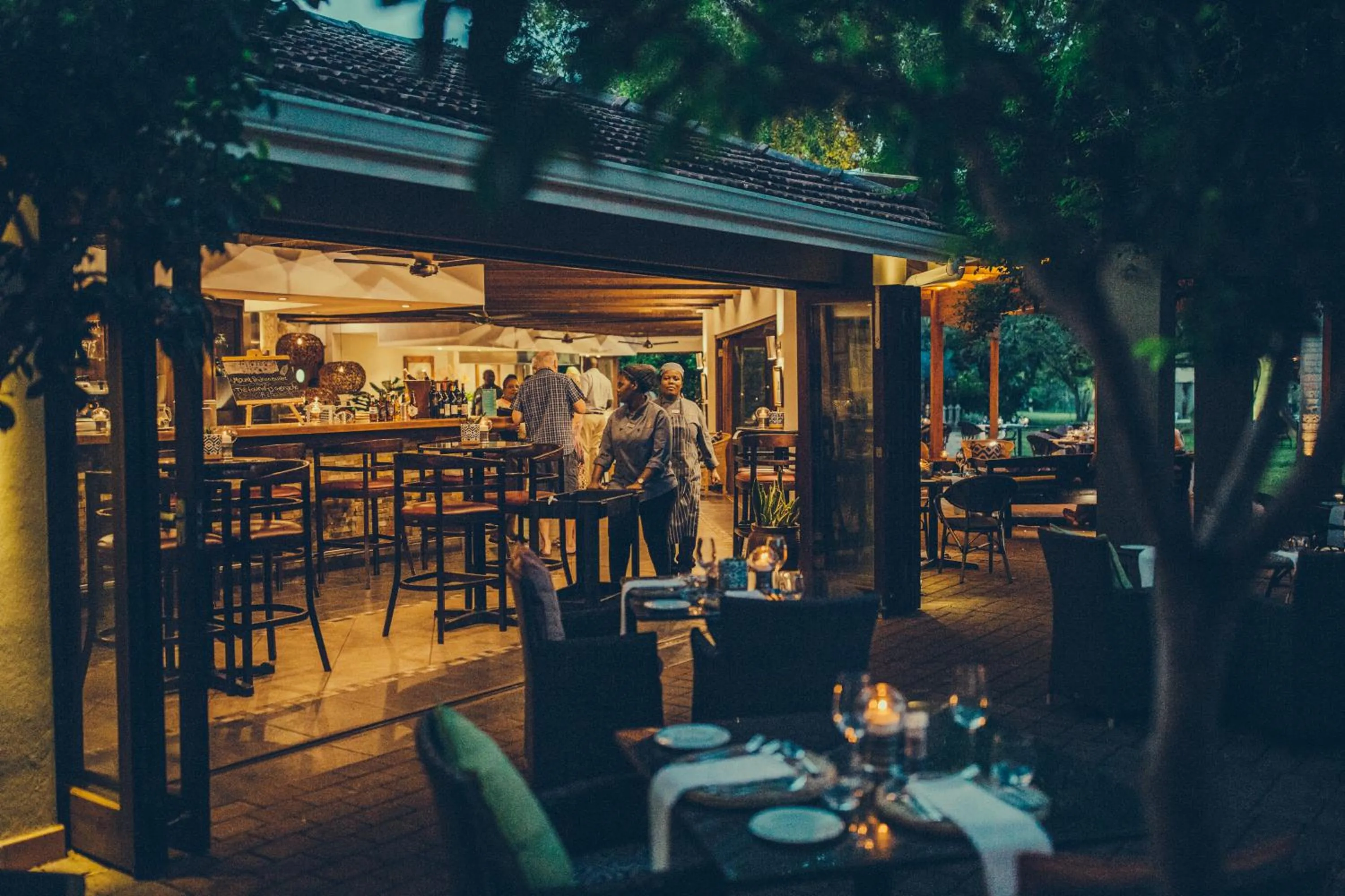 Garden in Ghost Mountain Inn