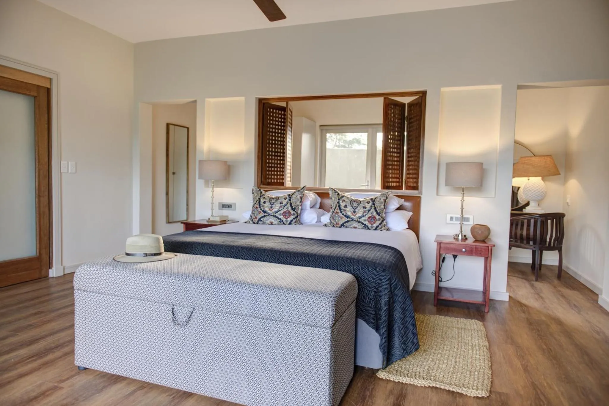 Bed in Ghost Mountain Inn