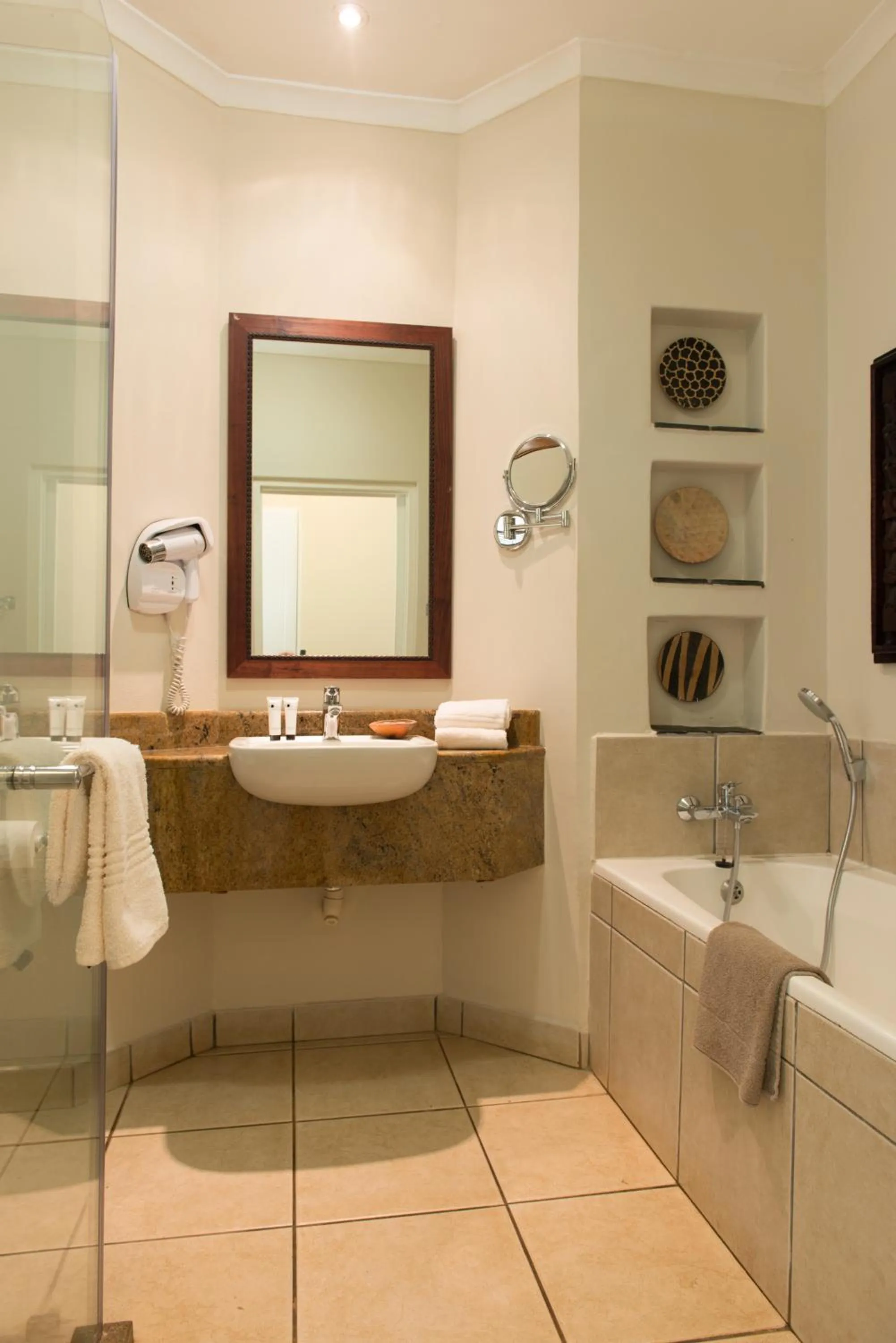 Shower in Ghost Mountain Inn