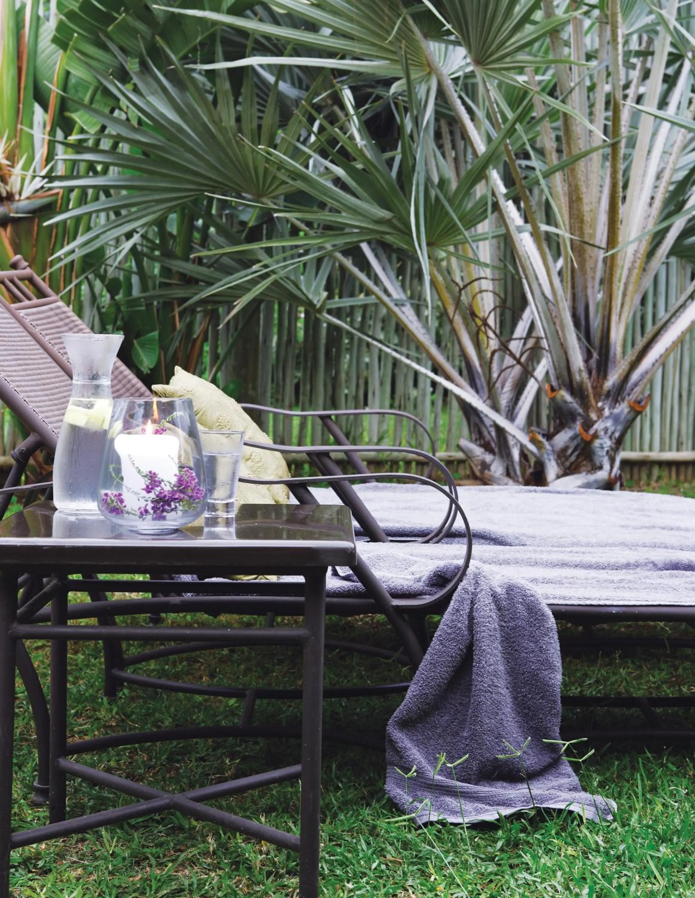 Garden in Ghost Mountain Inn