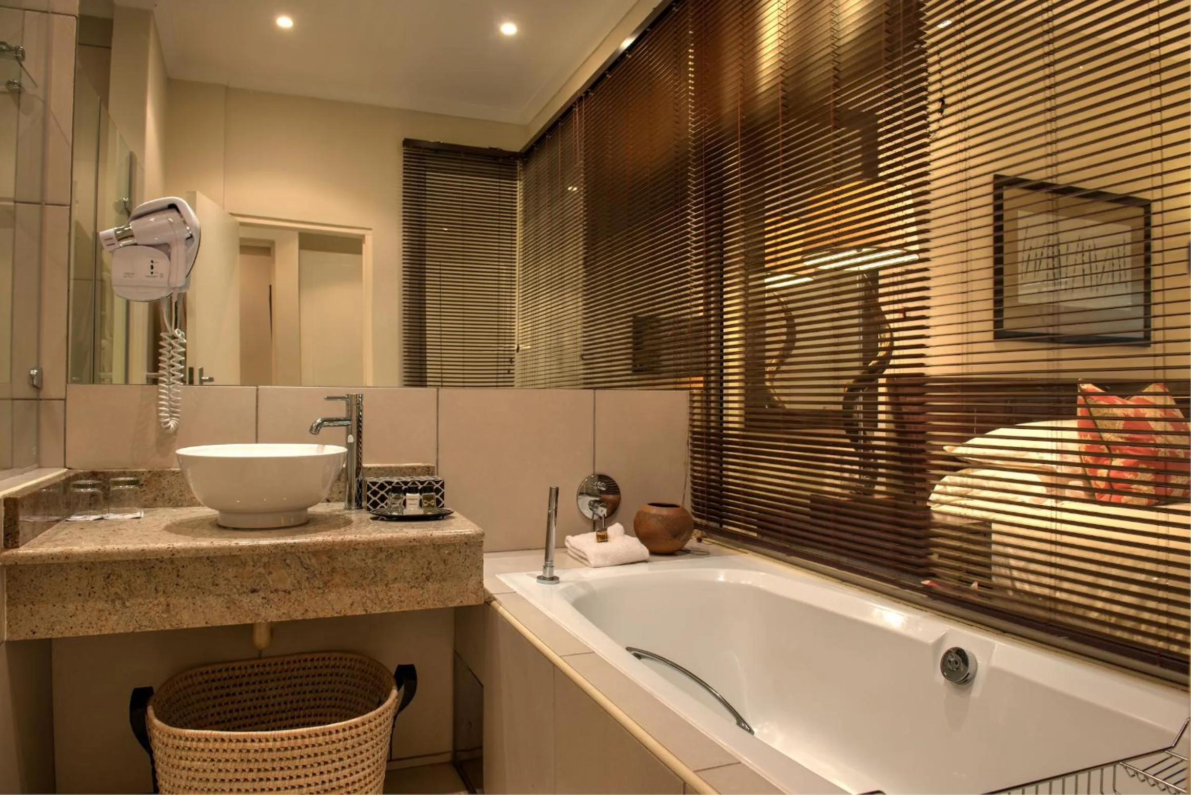 Bathroom in Ghost Mountain Inn