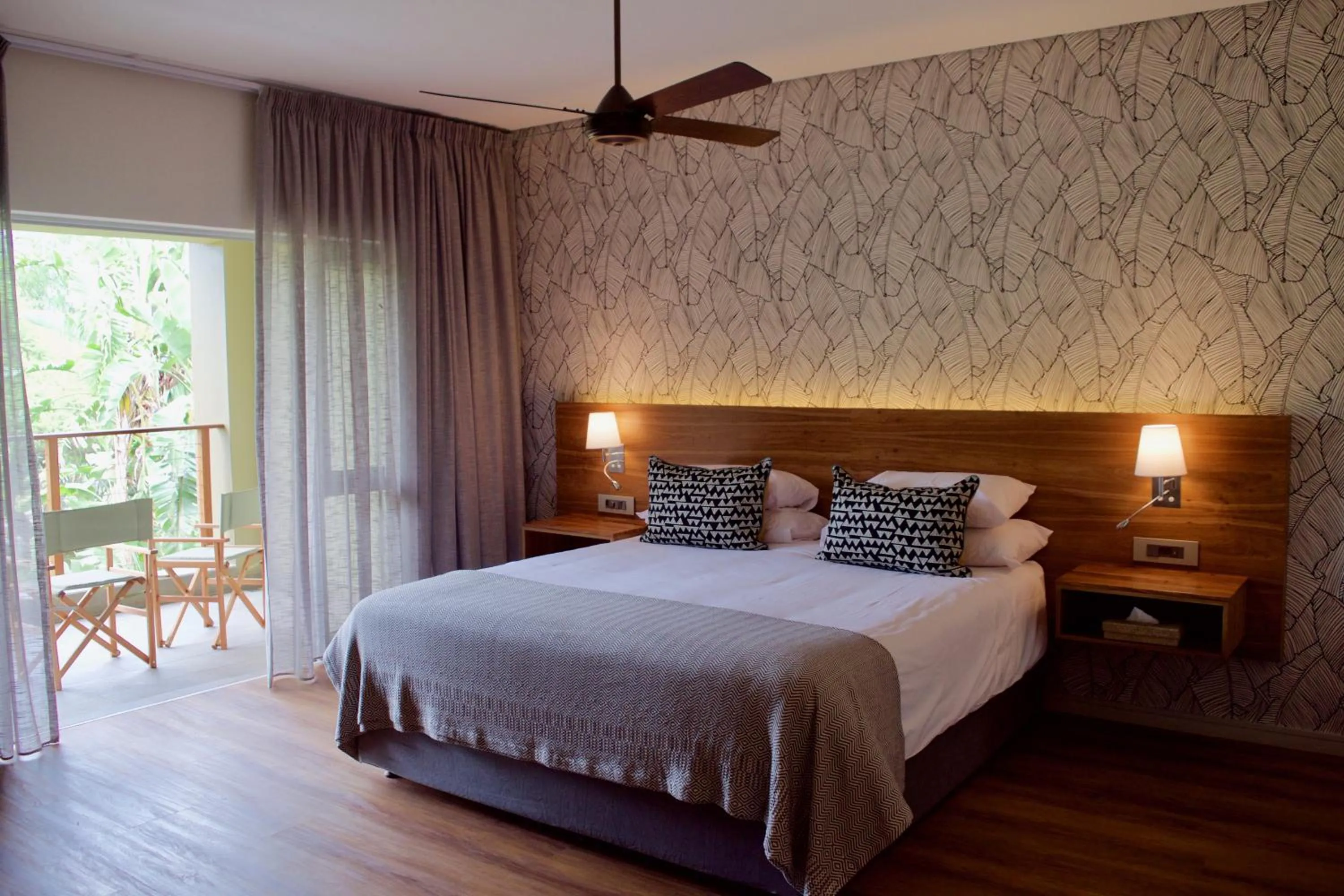 Bed in Ghost Mountain Inn