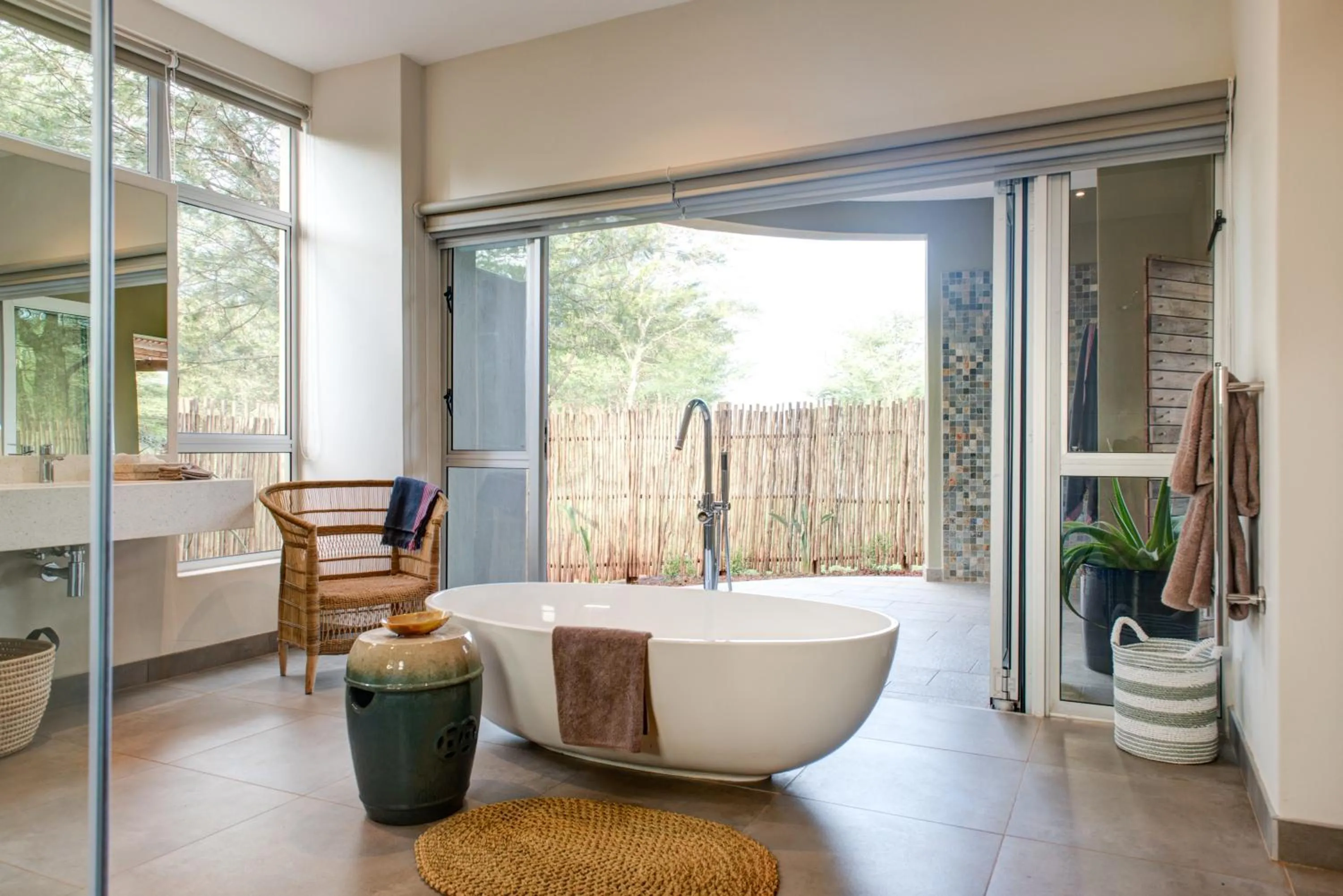 Bathroom in Ghost Mountain Inn