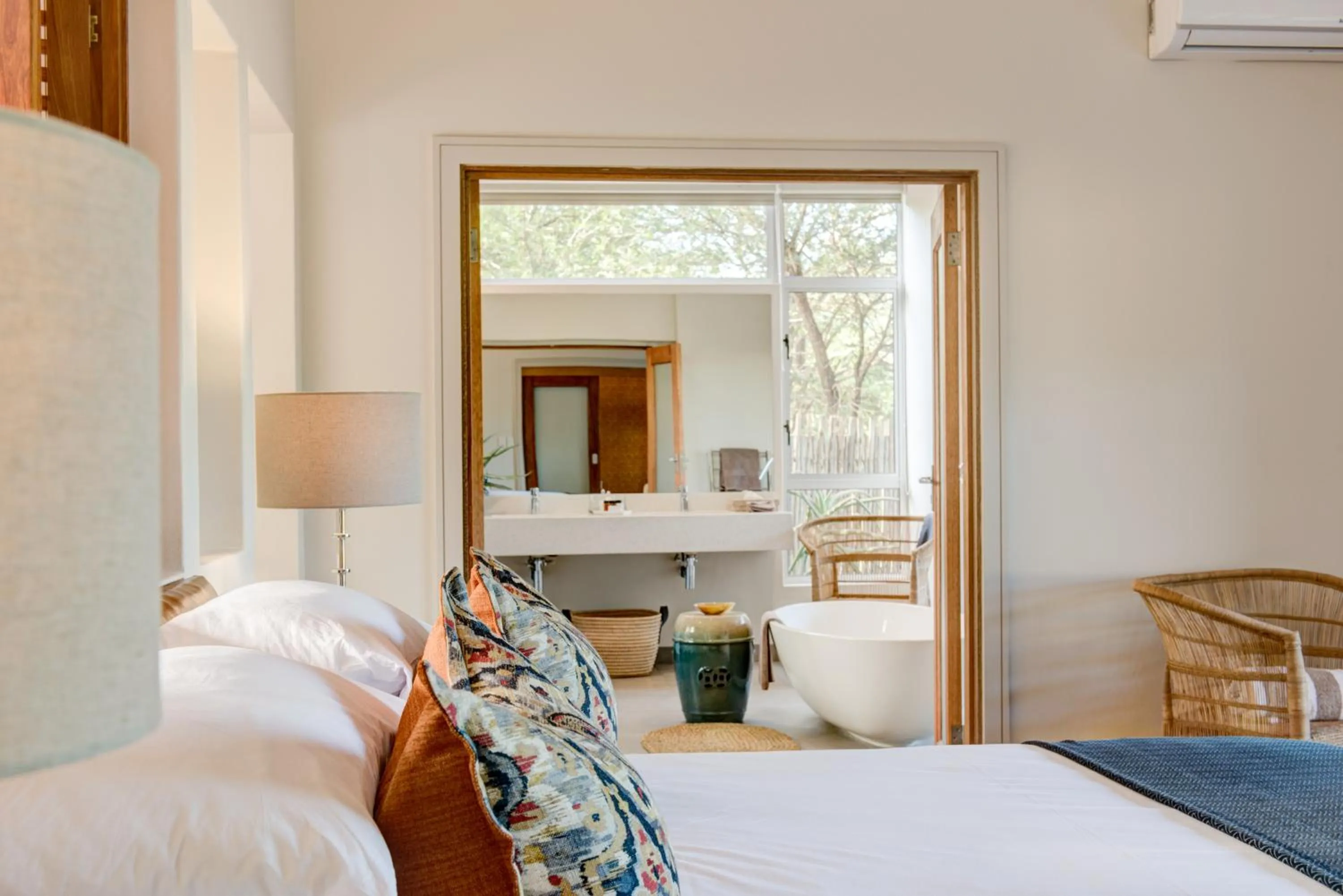 Bed in Ghost Mountain Inn