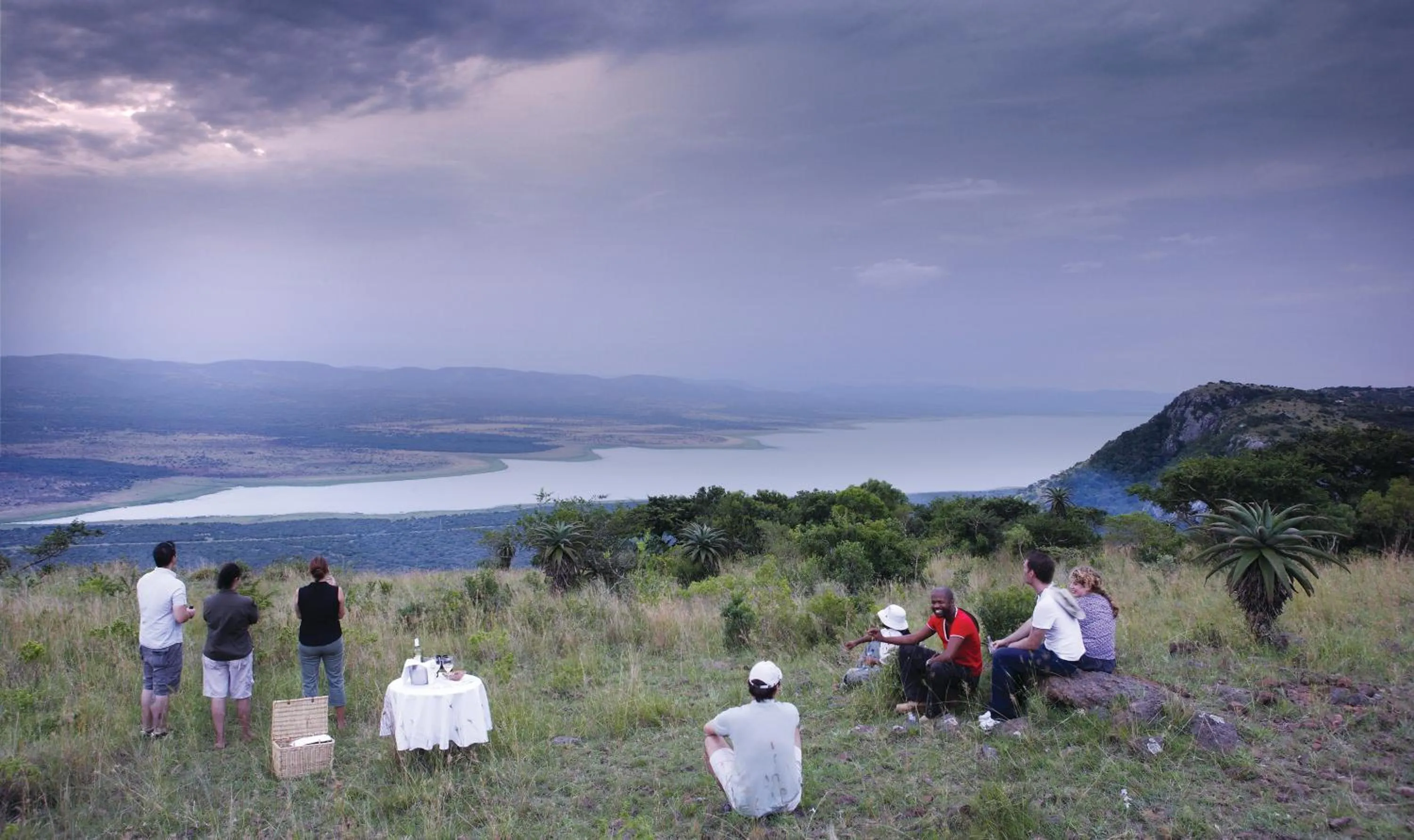 People in Ghost Mountain Inn