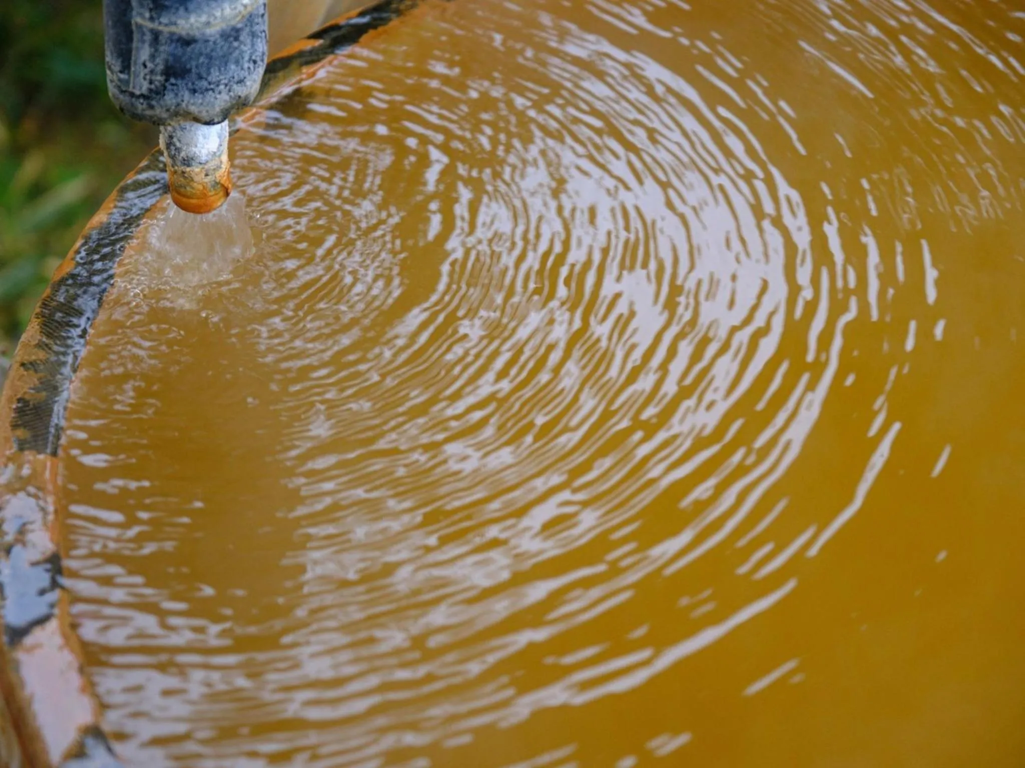Open Air Bath in Sagayamato Onsen Hotel Amandi