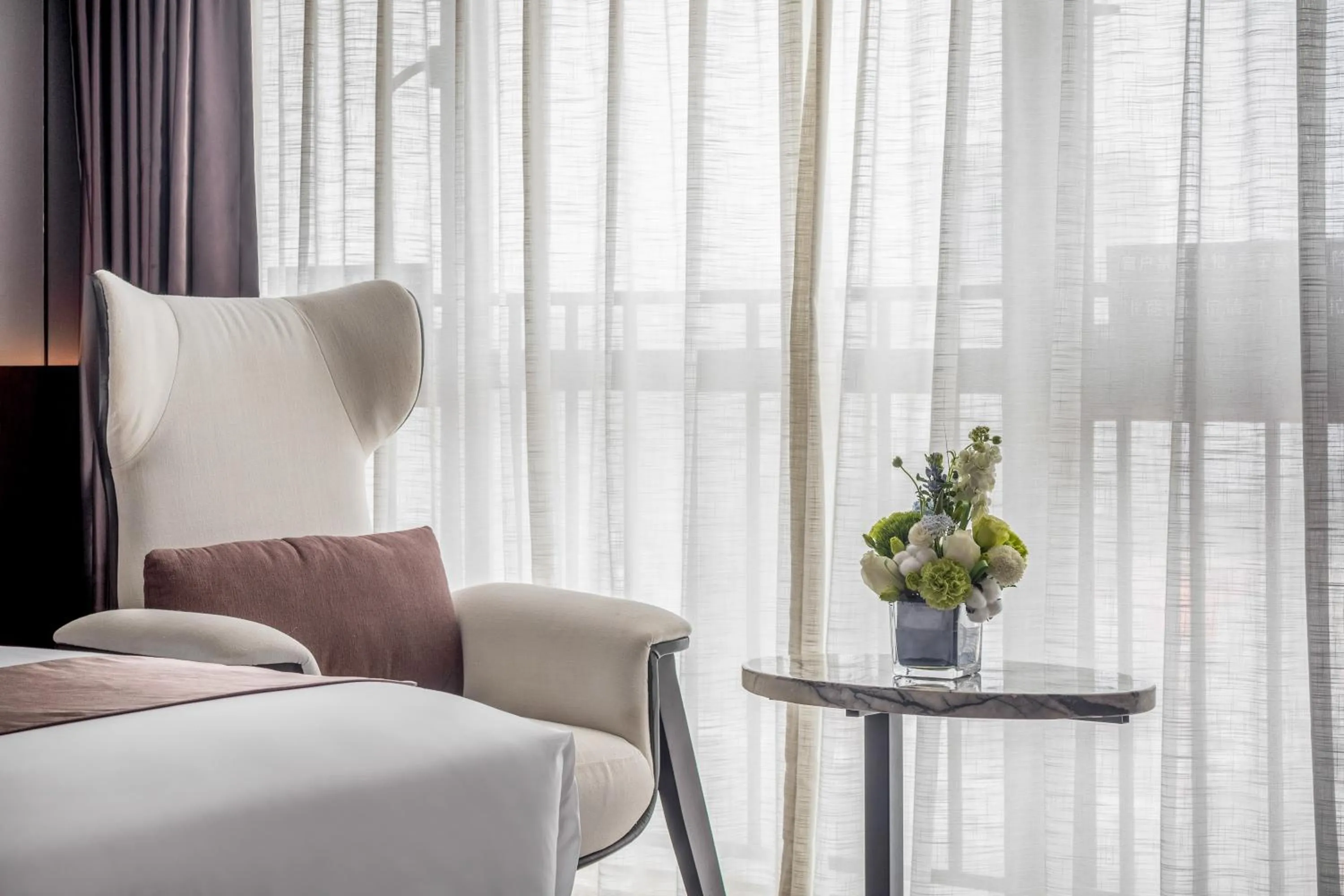 Seating area in Zhonghao International Hotel