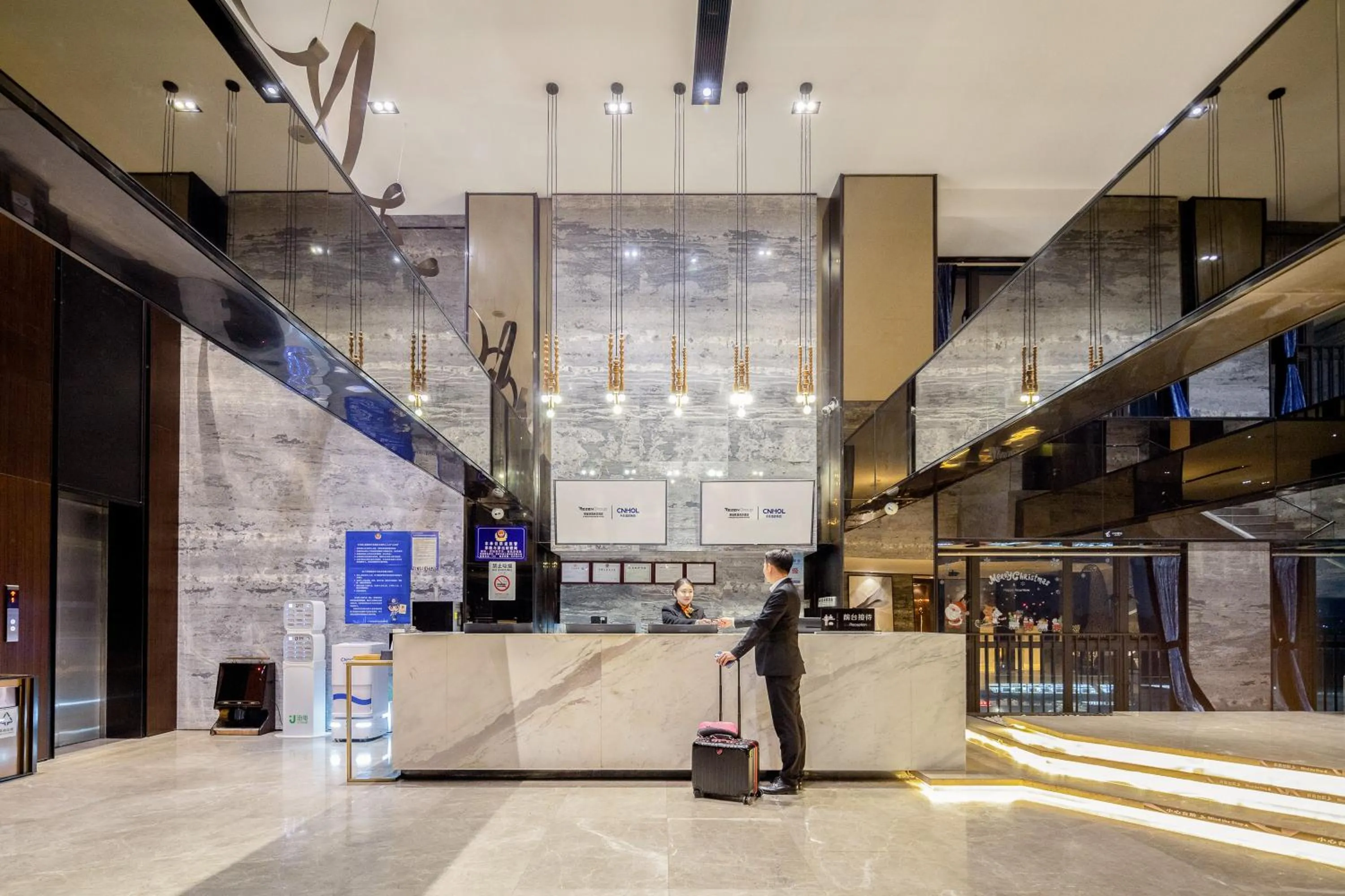 Seating area in Zhonghao International Hotel
