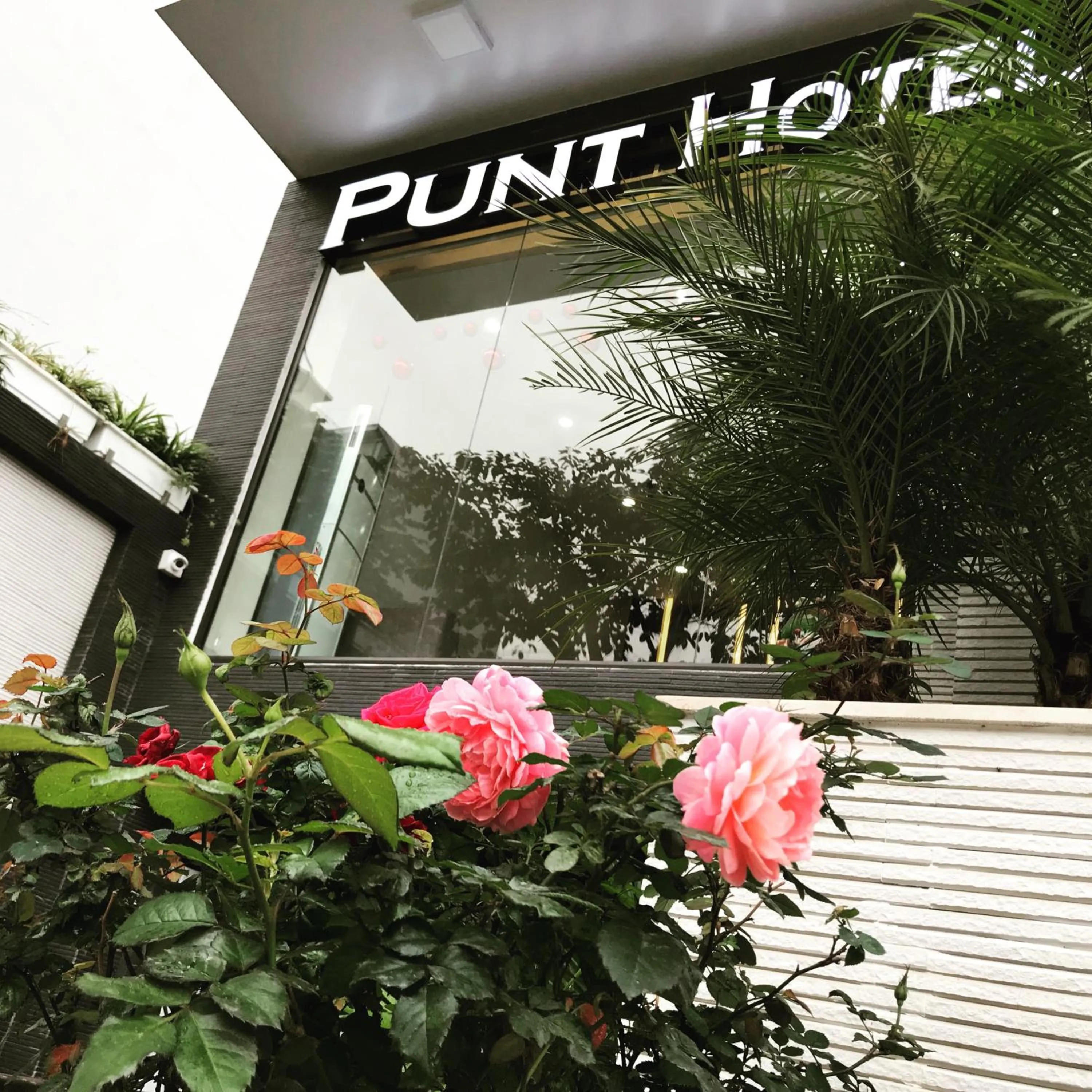 Facade/entrance in Punt Hotel