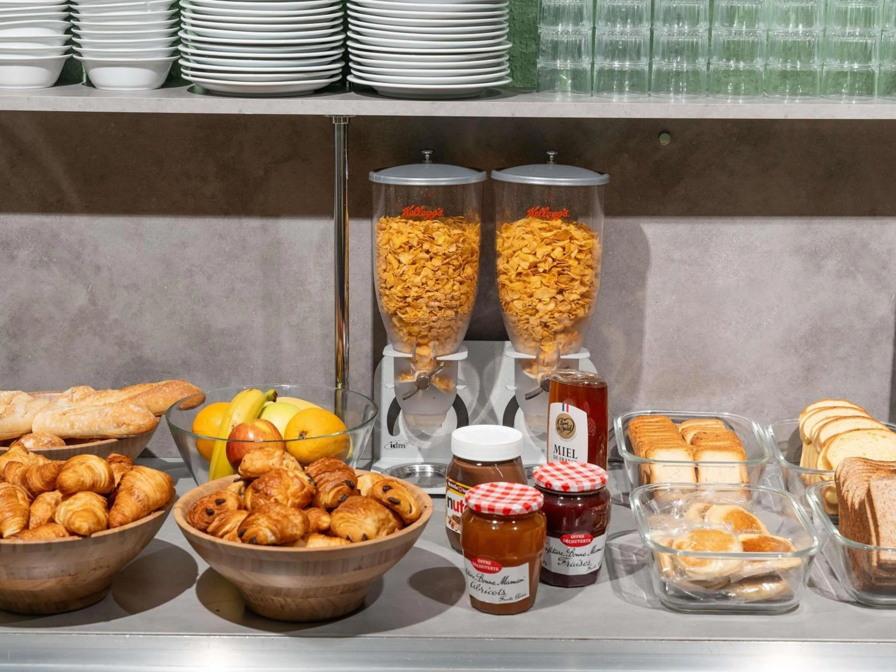 Breakfast in ibis budget Le Mans Centre