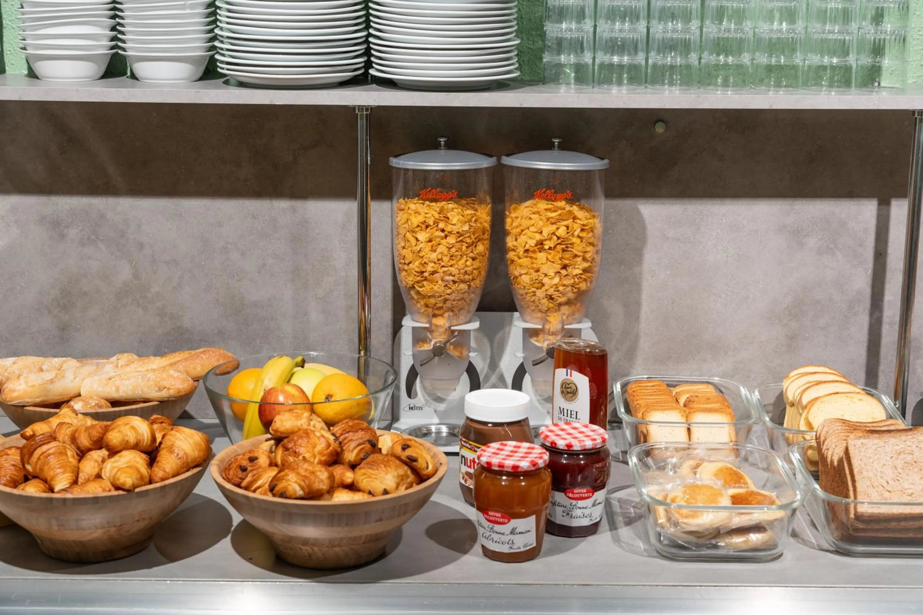 Breakfast in ibis budget Le Mans Centre