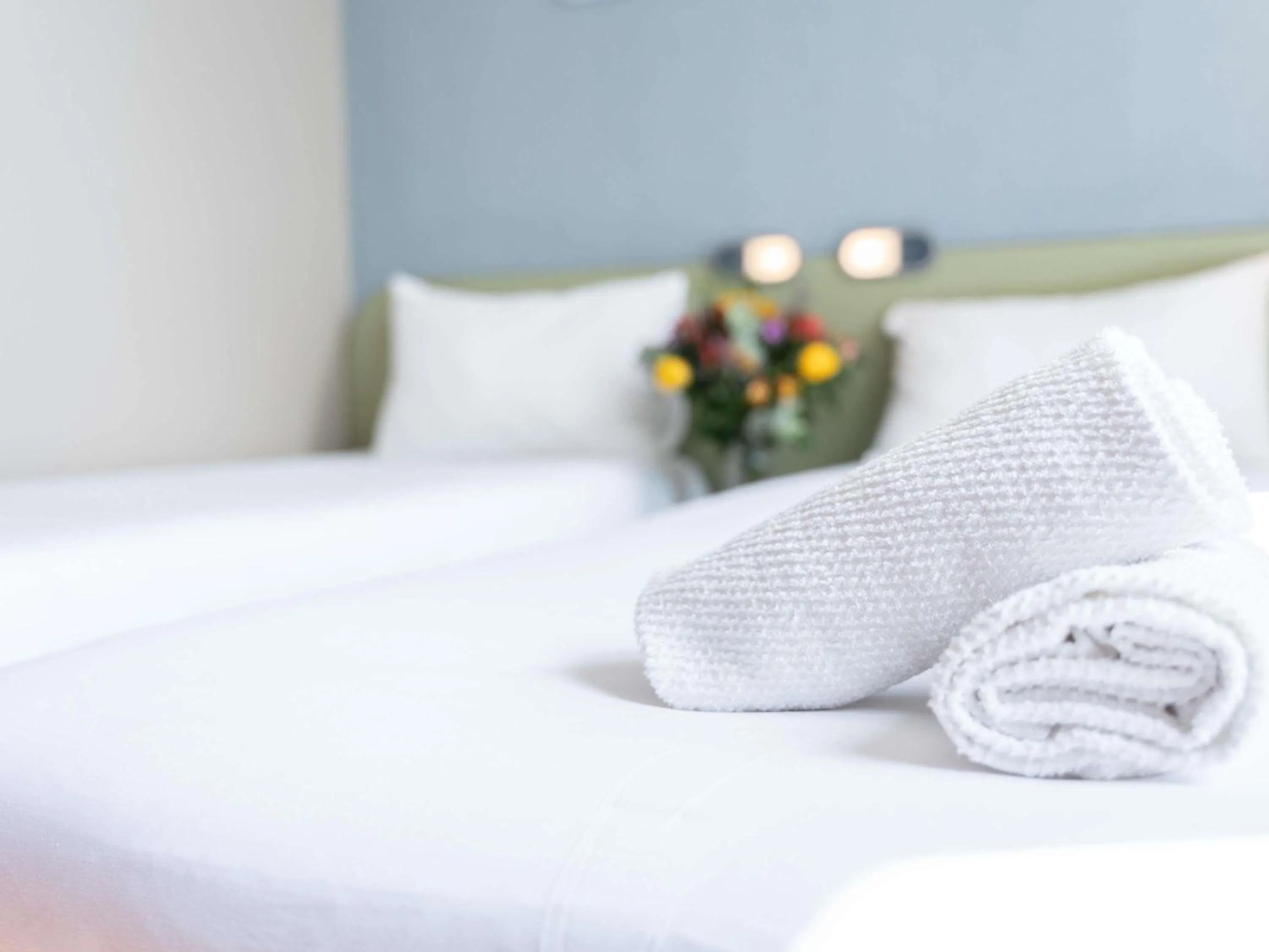 Bedroom, Bed in ibis budget Le Mans Centre