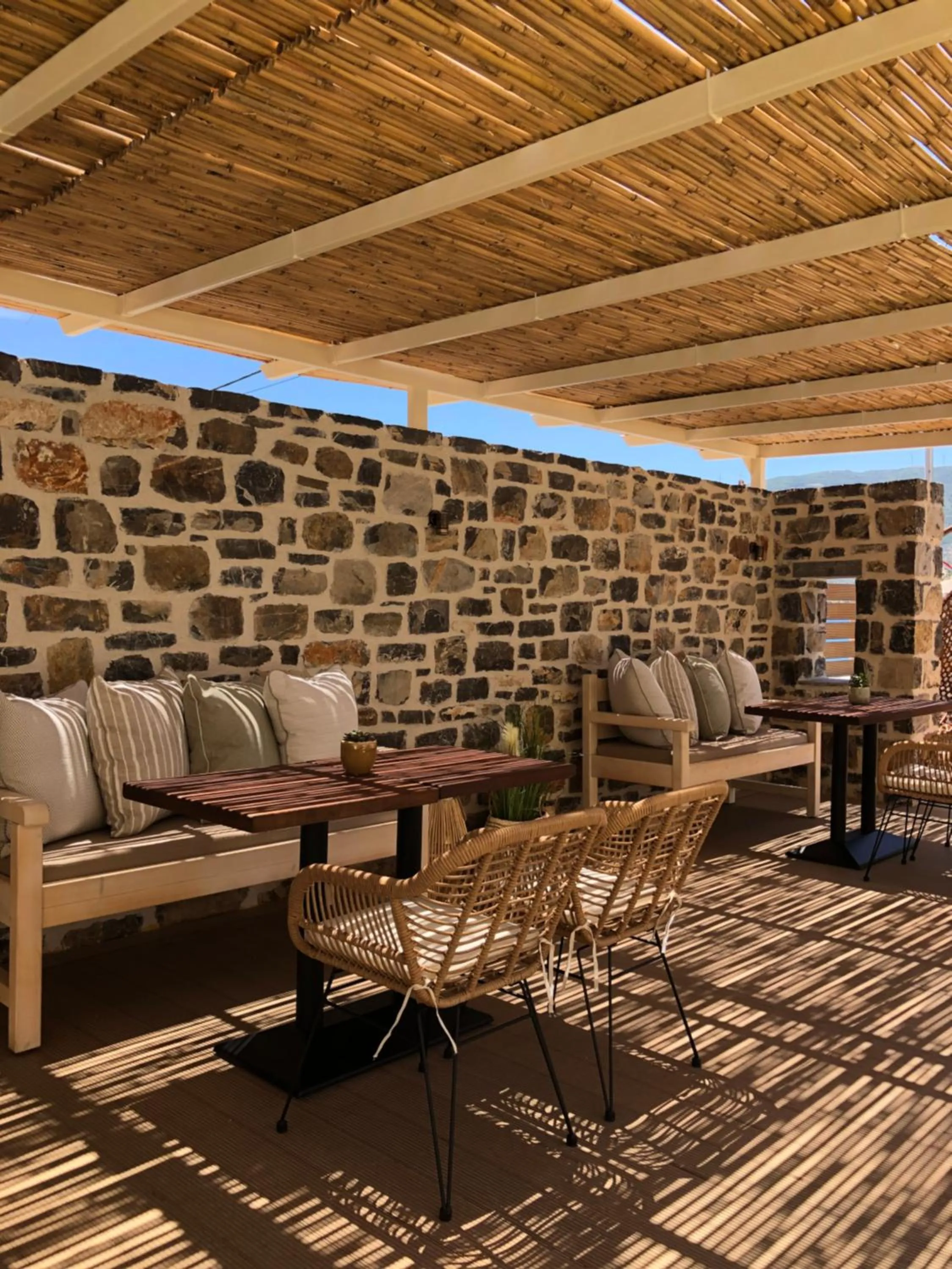 Seating area in Helen Hotel