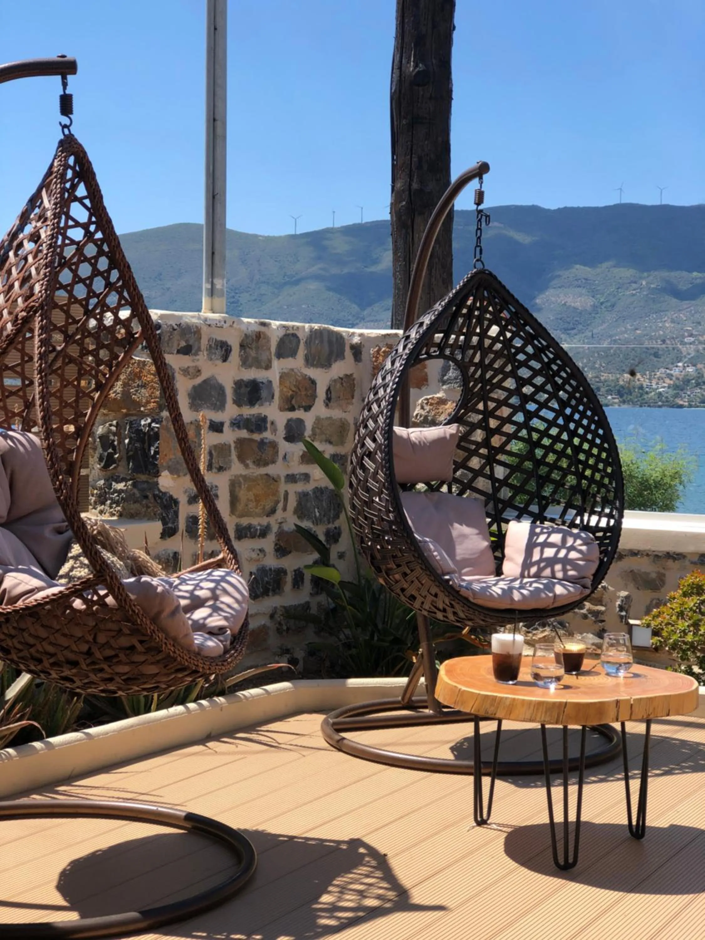 Patio in Helen Hotel