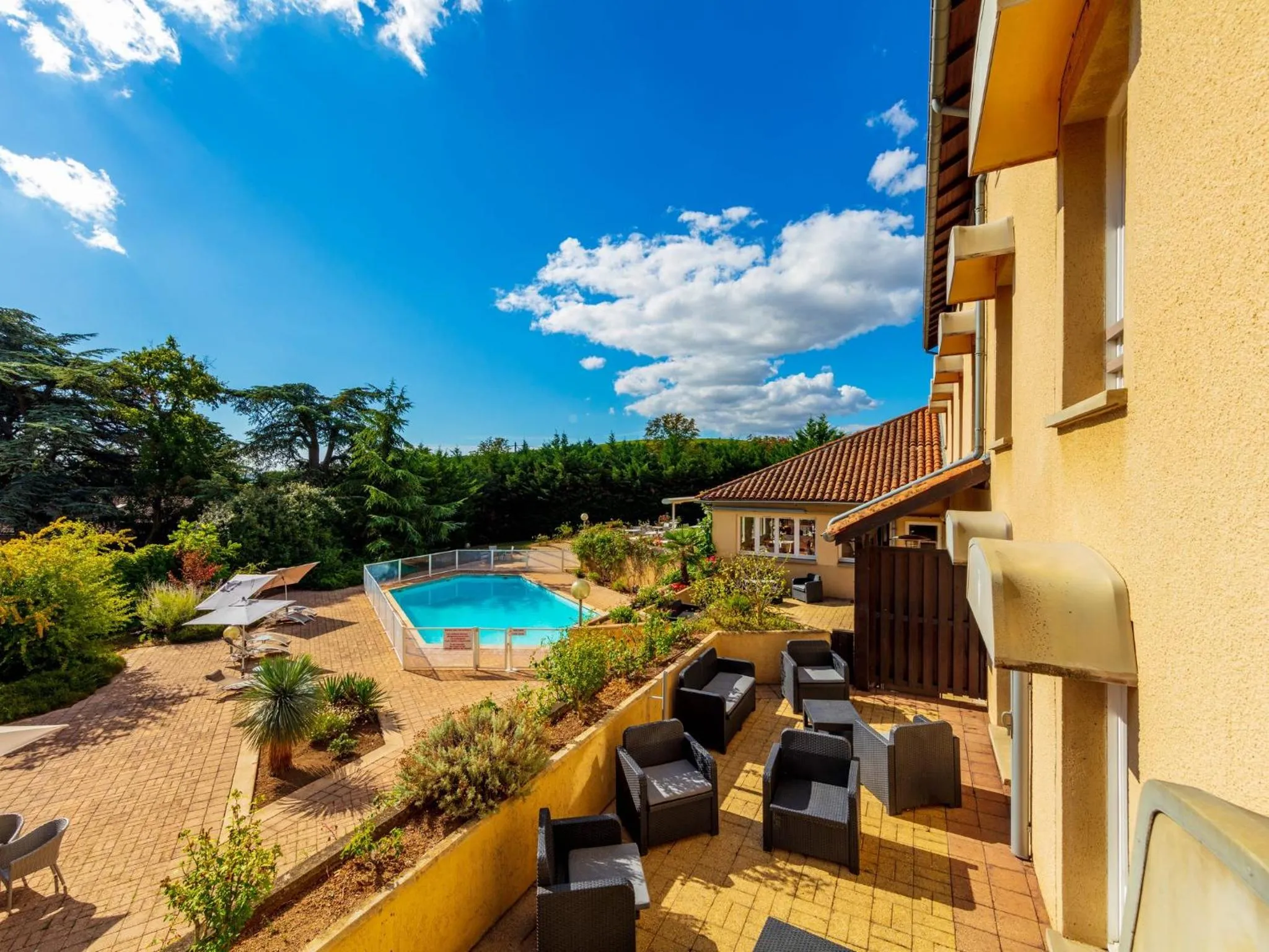 Property building in Logis Hotel Noemys Morgon