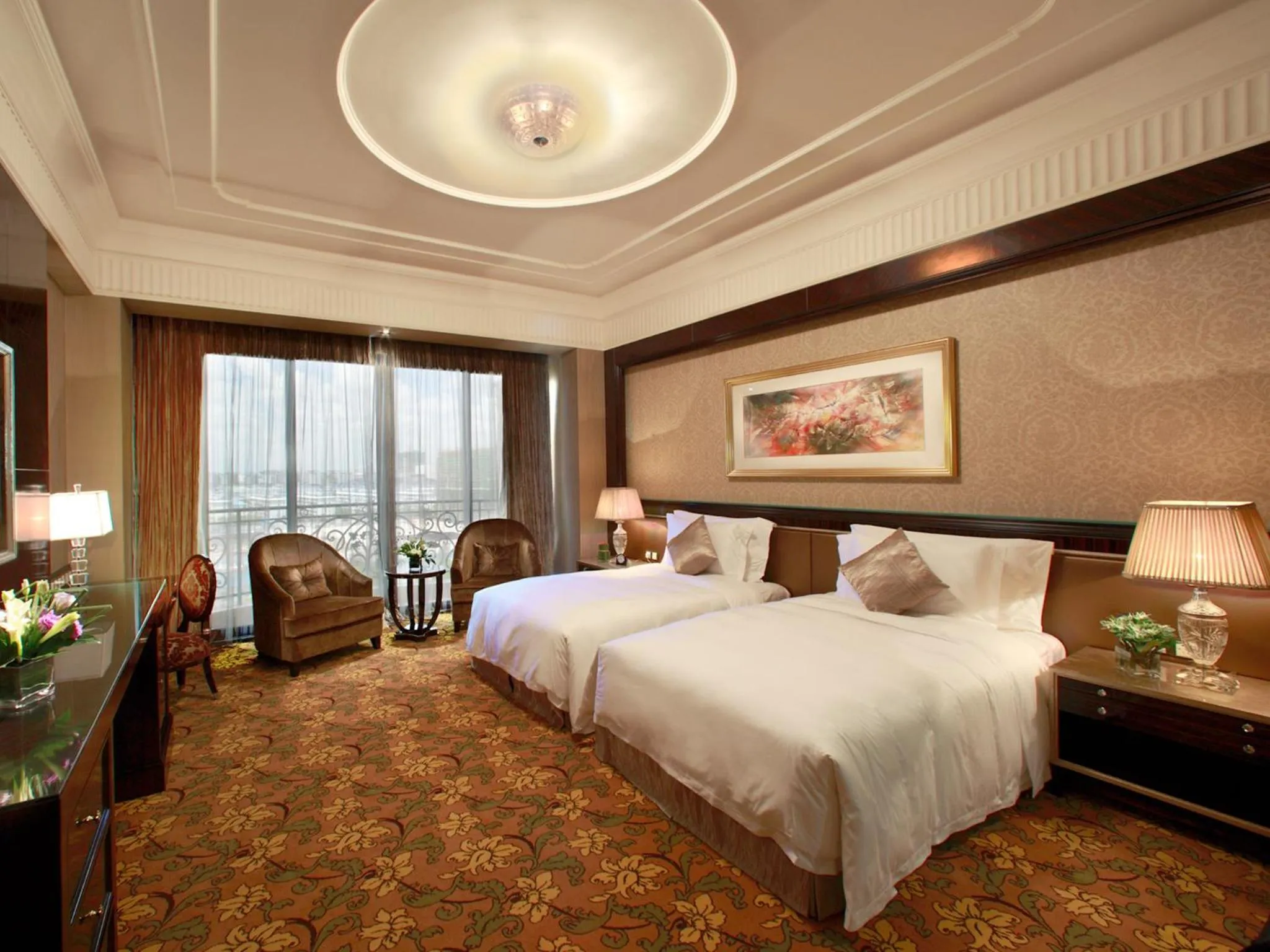 Bedroom, Bed in Chateau Star River Pudong Shanghai
