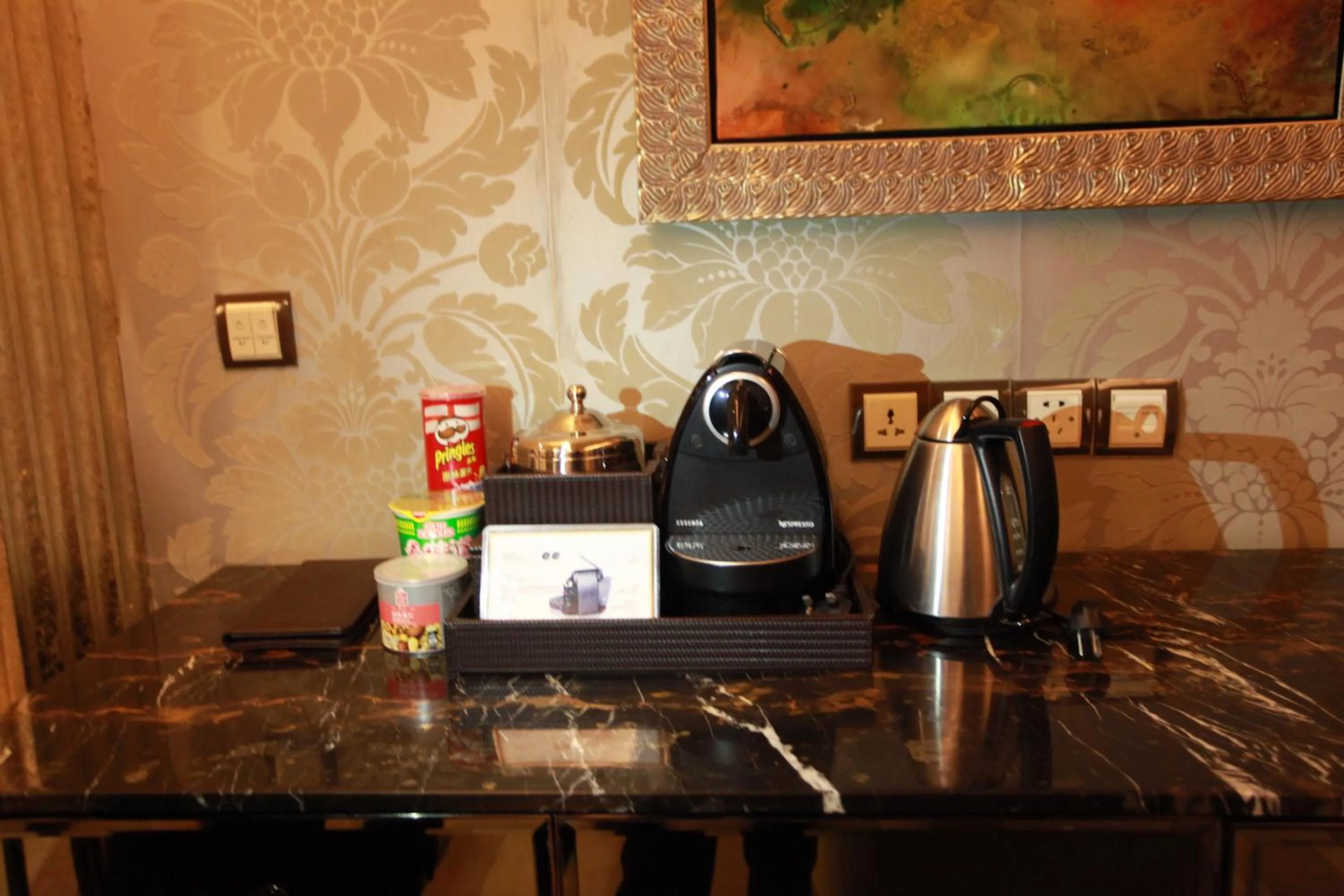 Food and drinks in Chateau Star River Pudong Shanghai