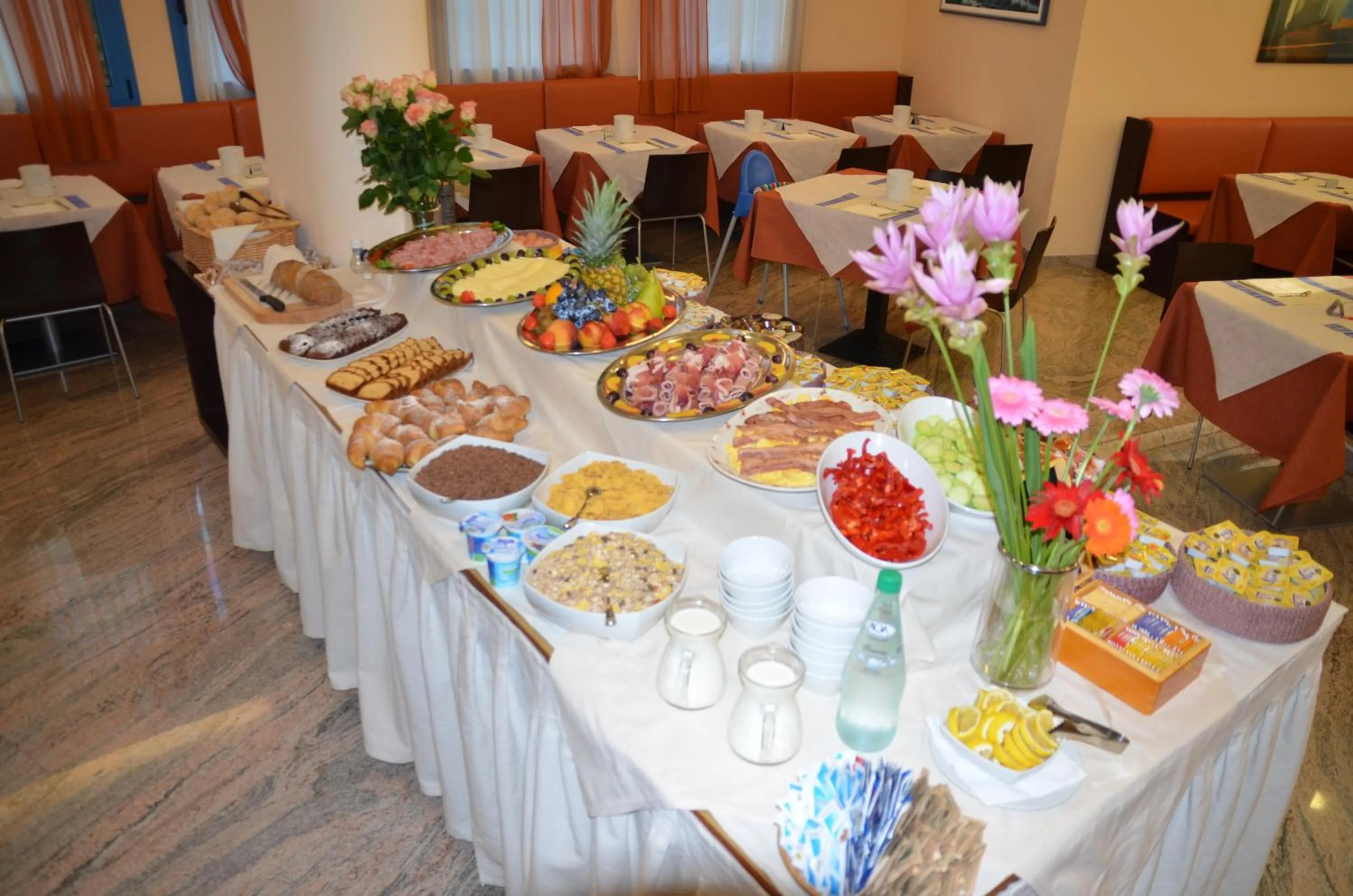 Food and drinks in Hotel Cristallo