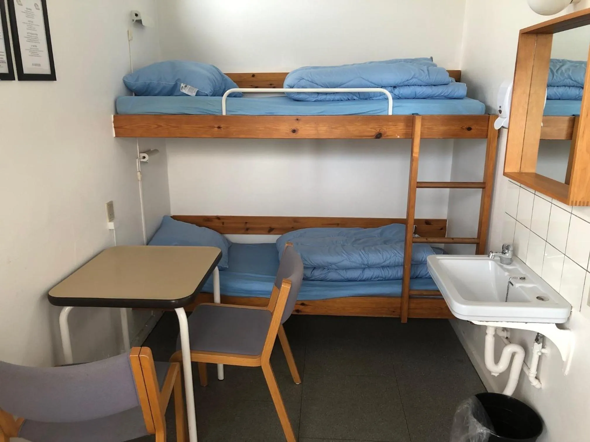 Bed in Danhostel Helsingør