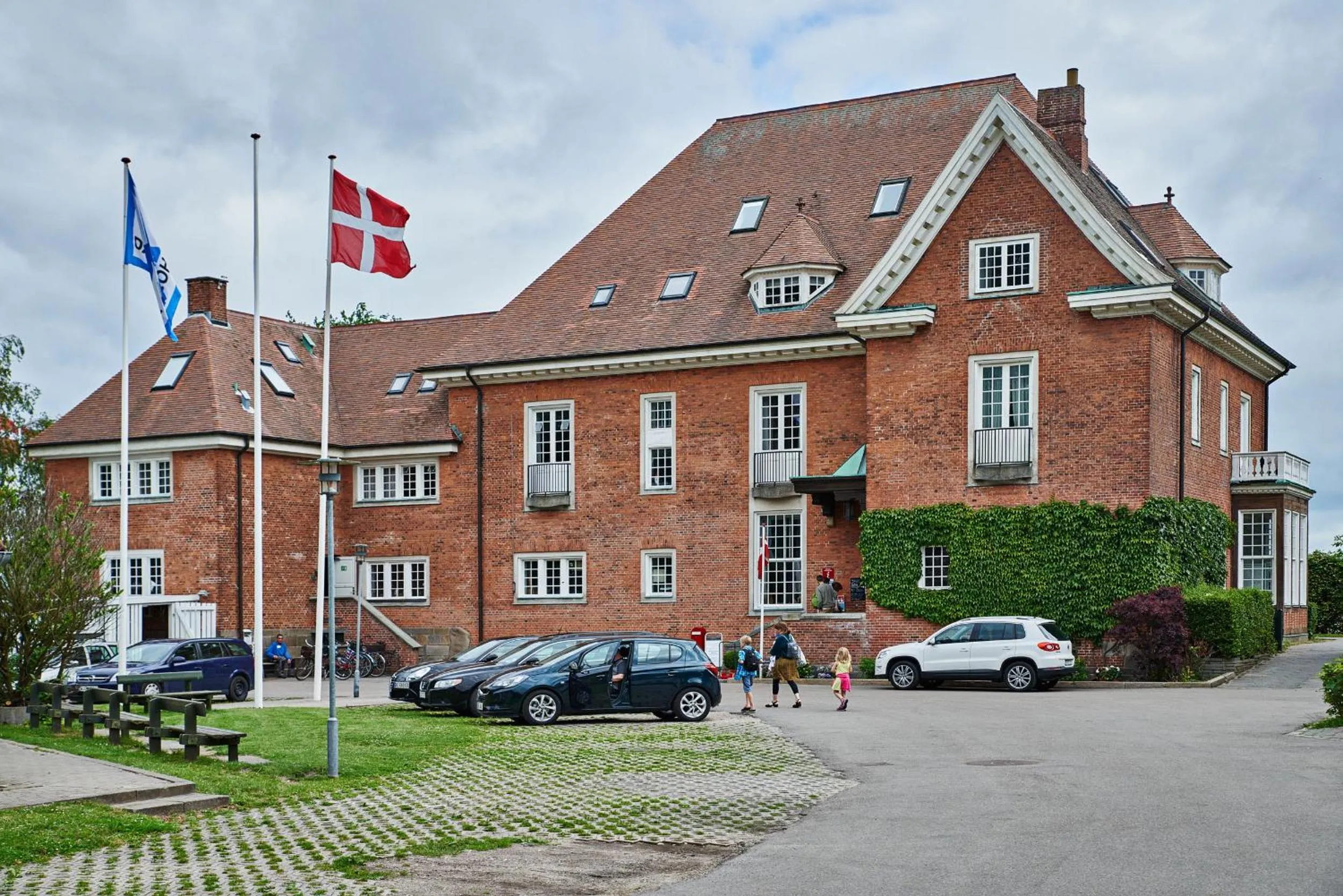 Facade/entrance in Danhostel Helsingør