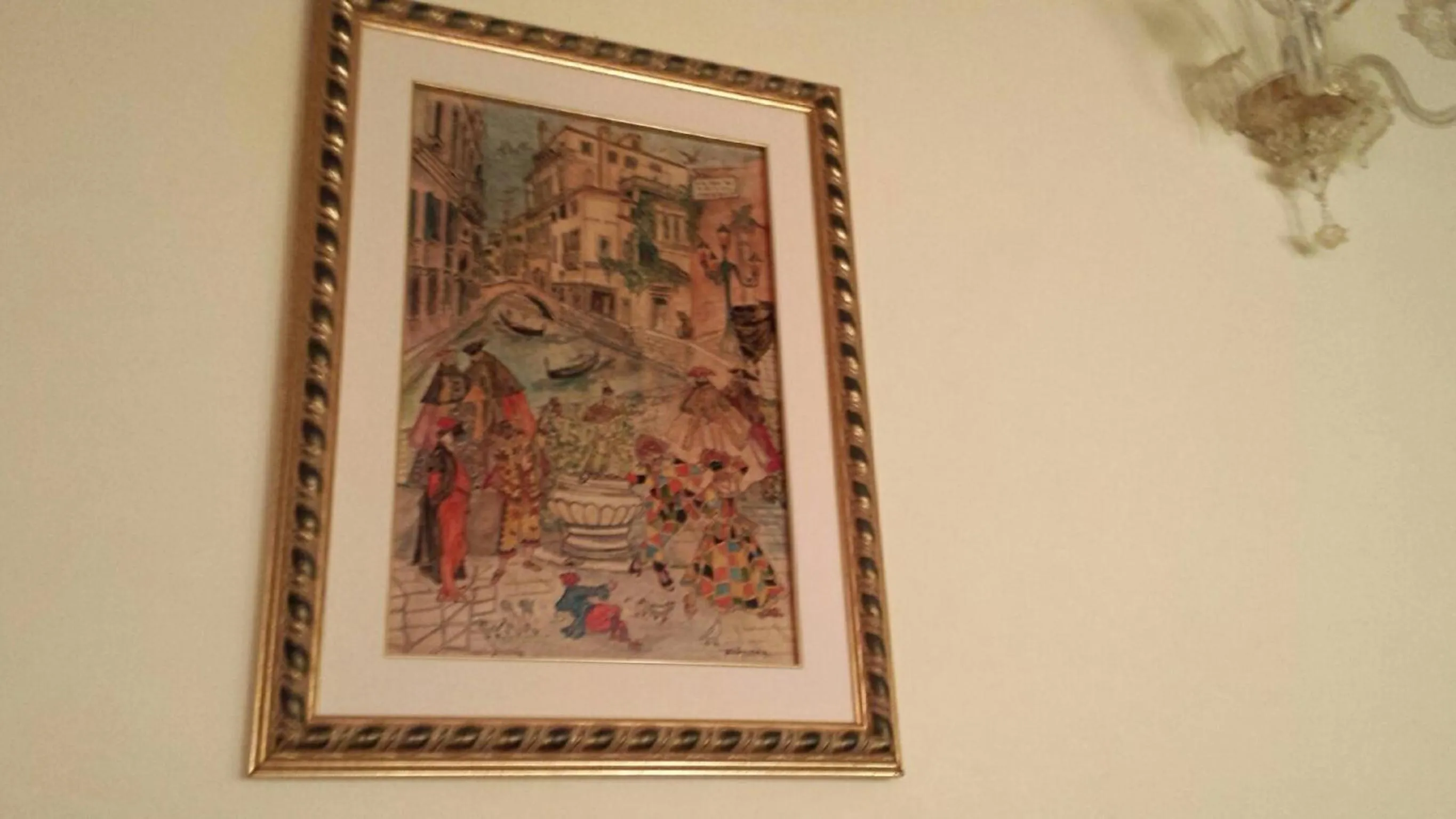 Decorative detail in Ca' Riccio