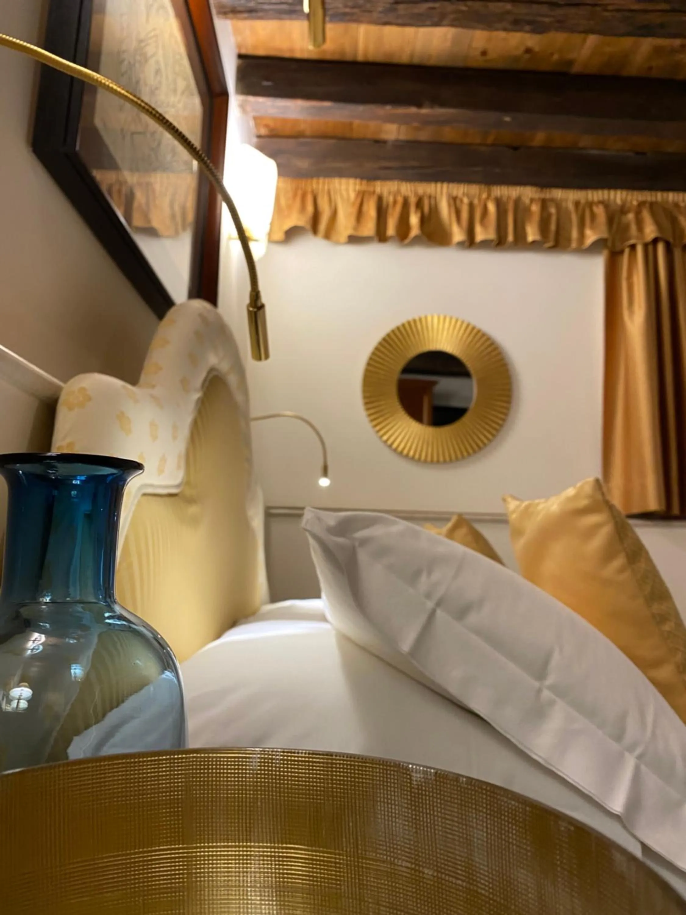 Decorative detail, Bed in Ca' San Giorgio B&B