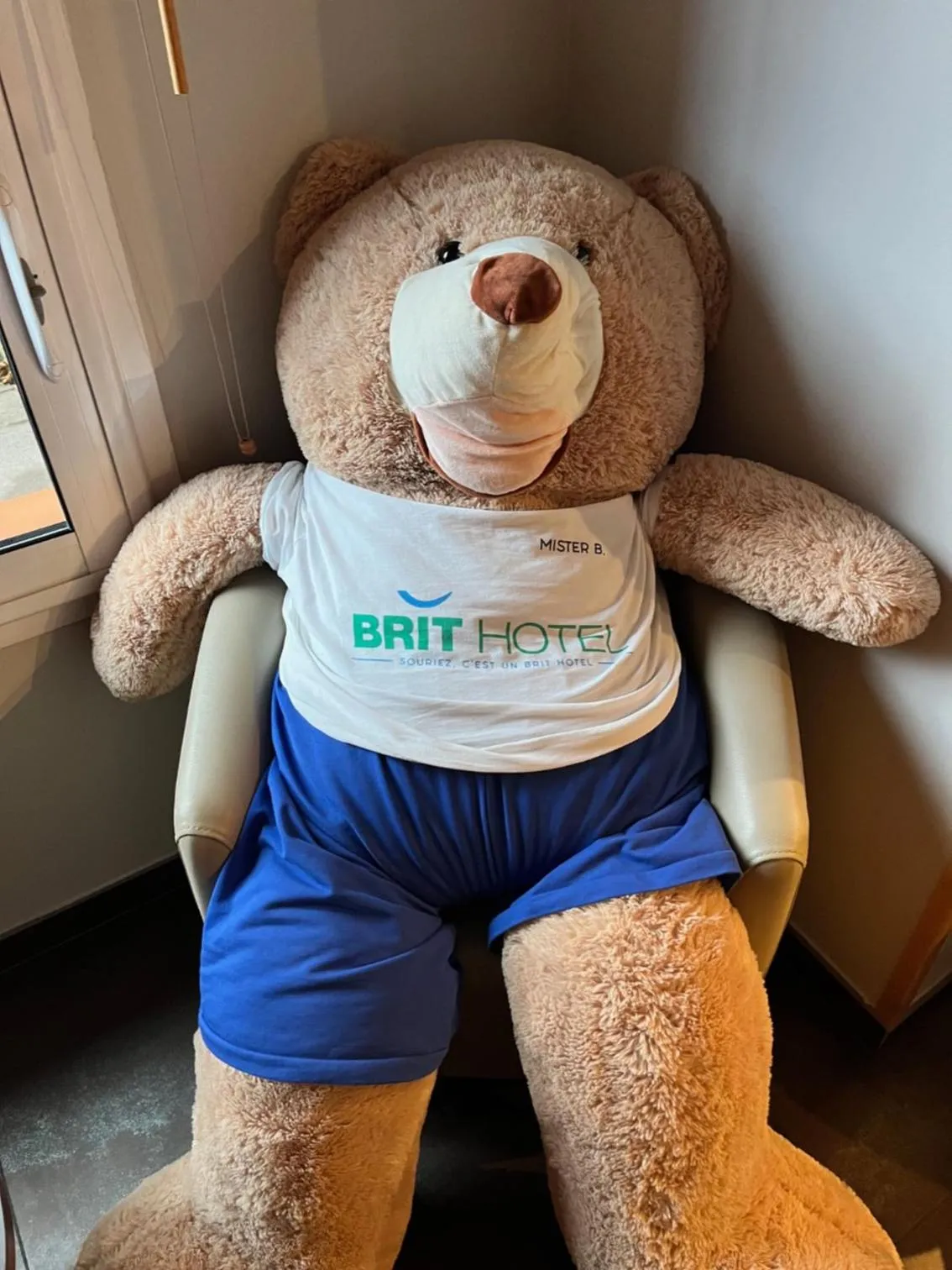 Lobby or reception in Brit Hotel Confort Montauban