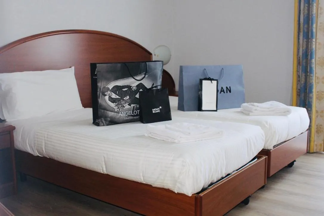 Bed in Hotel Europa Milano