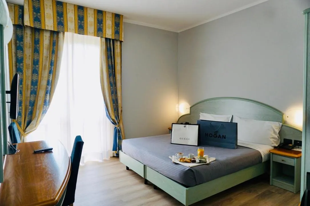 Bed in Hotel Europa Milano