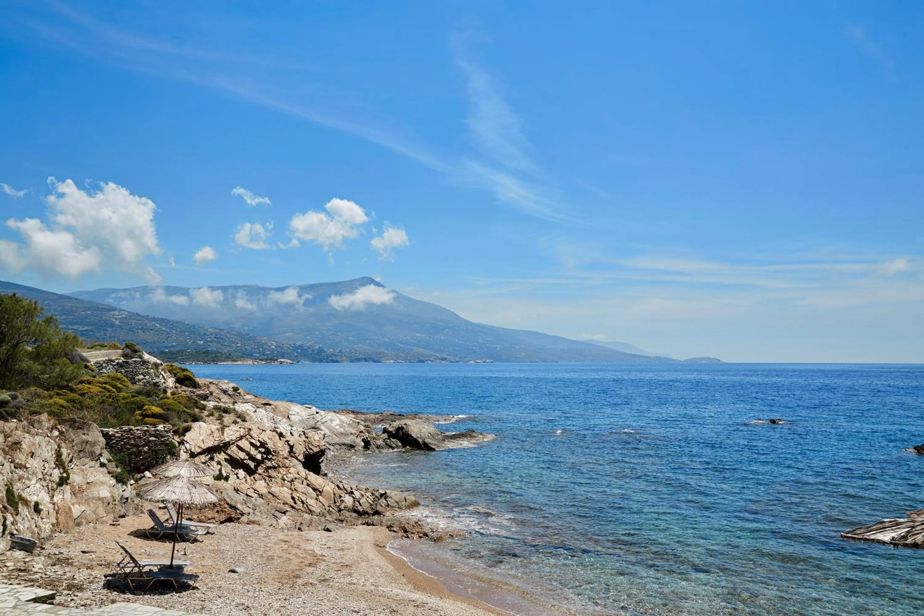 Beach in Andros Holiday Hotel