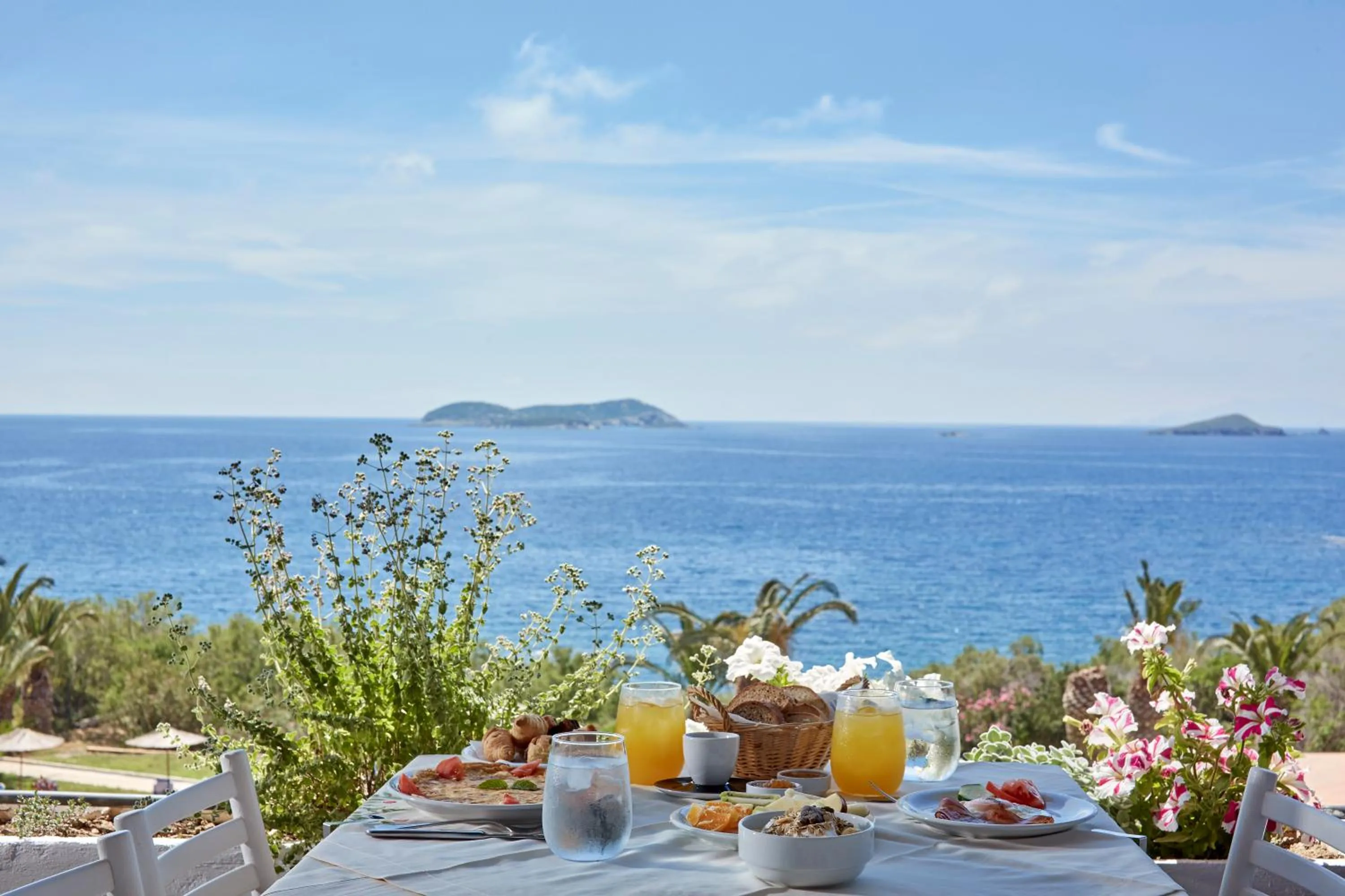 Breakfast in Andros Holiday Hotel