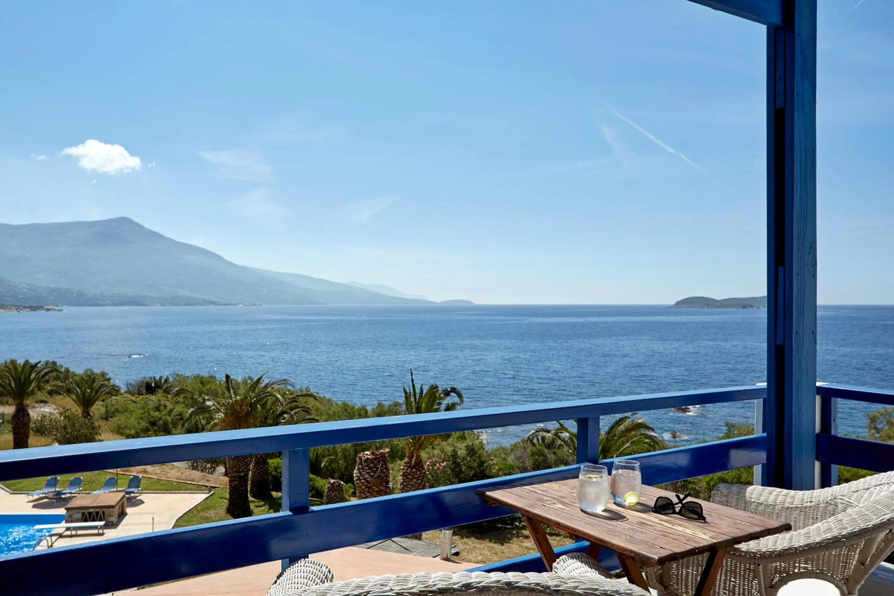 Sea view in Andros Holiday Hotel