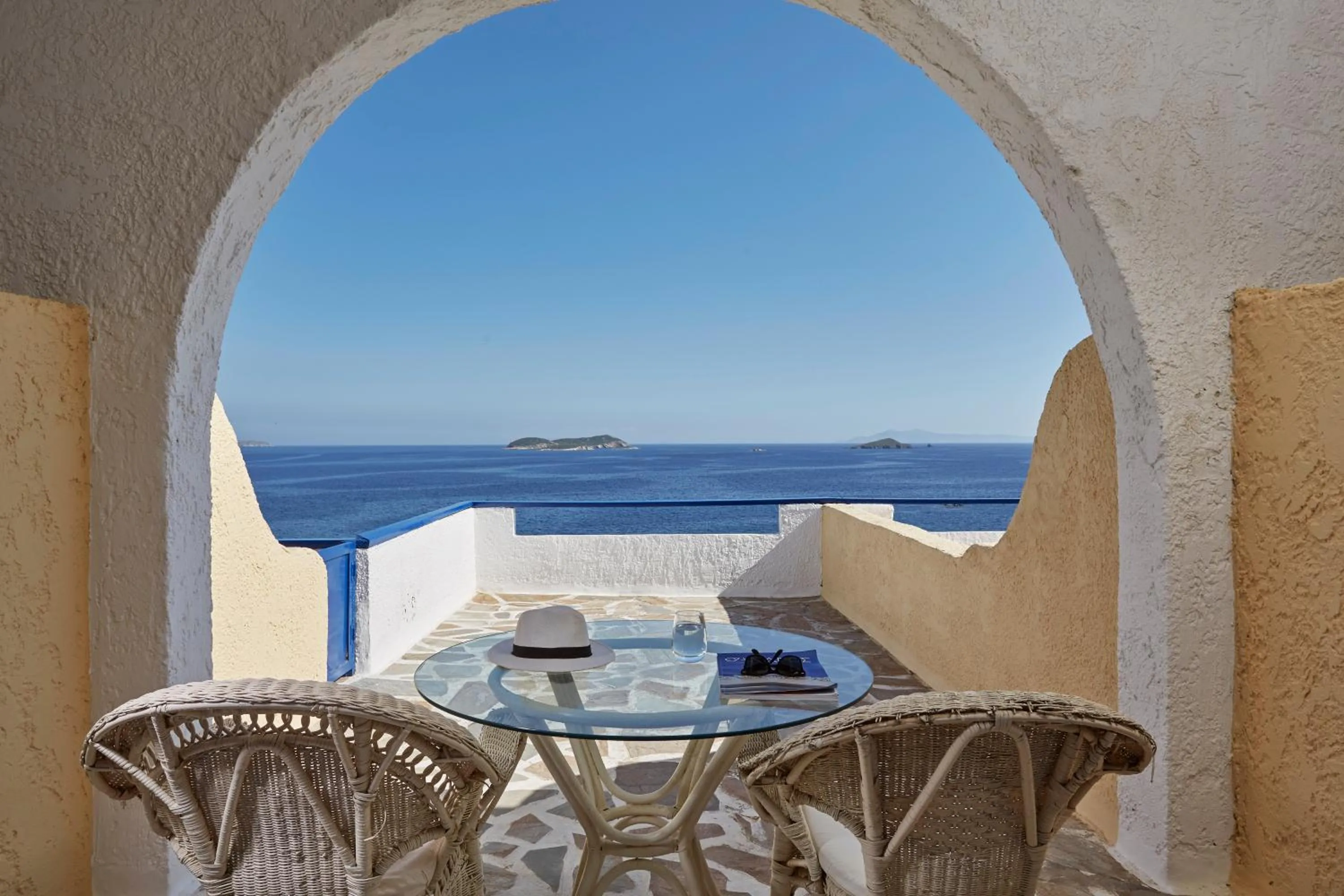 Sea view in Andros Holiday Hotel