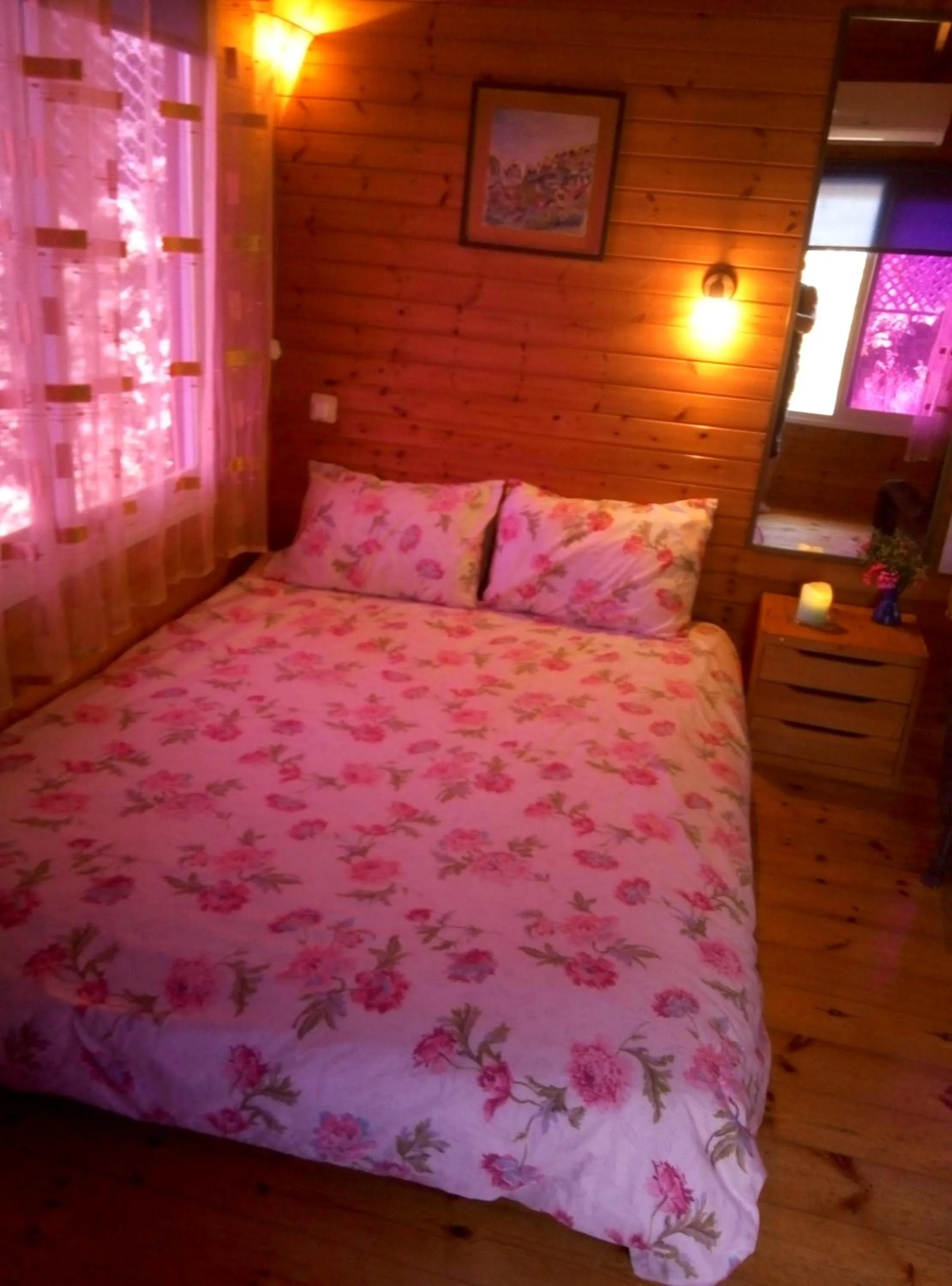 Bed in Cabin In The View