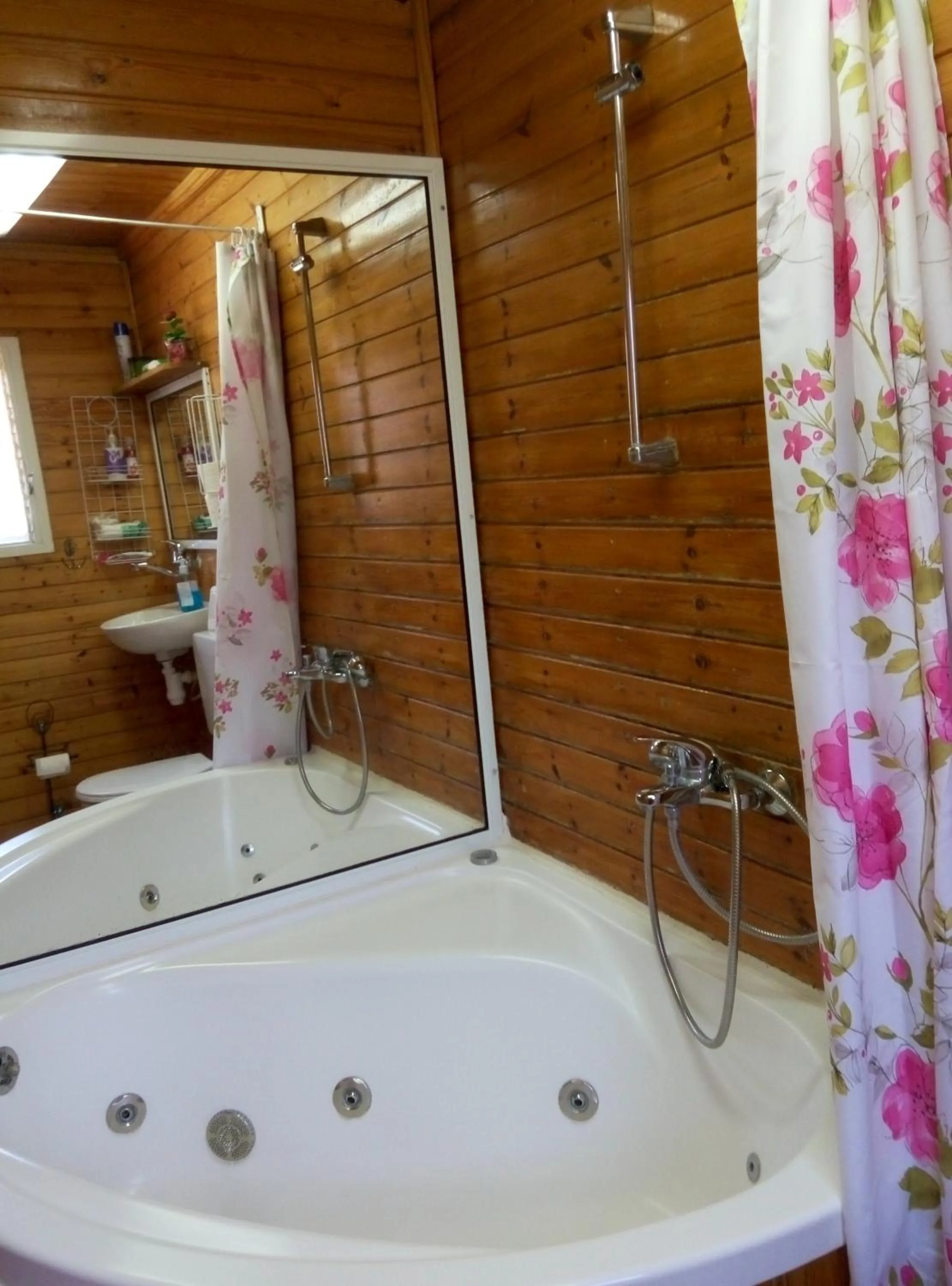 Shower in Cabin In The View