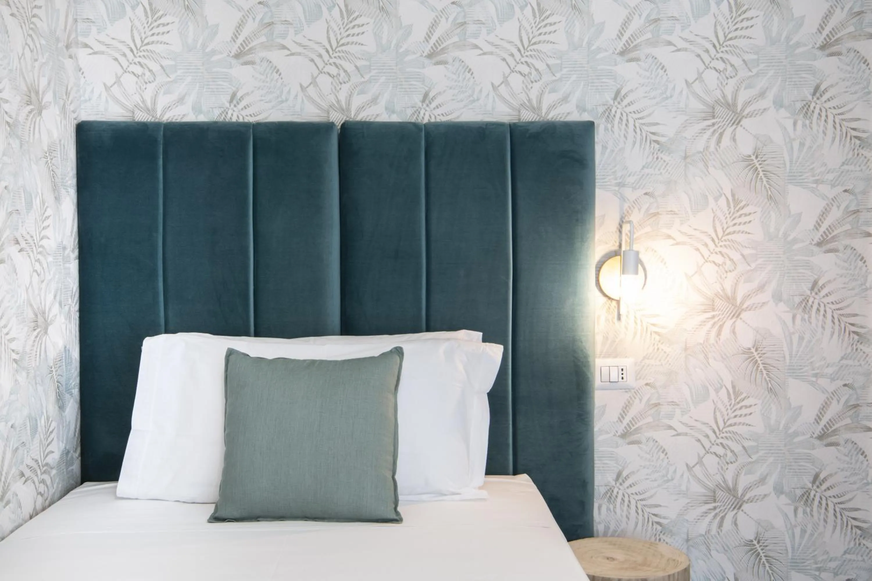 Bed in Hotel Brennero